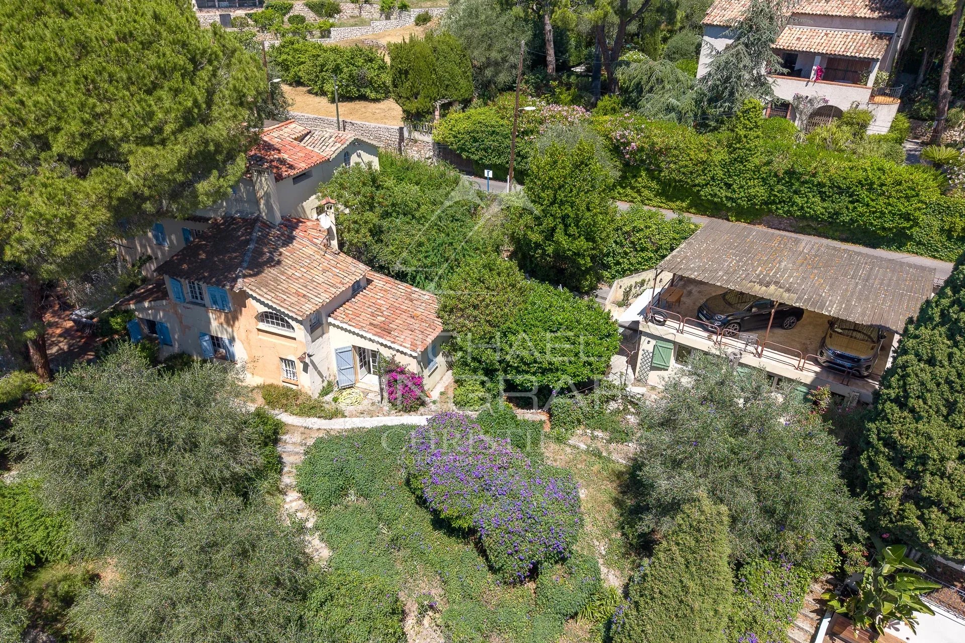 Nice - Haut Gairaut - Authentique bastide du XVIIIᵉ siècle