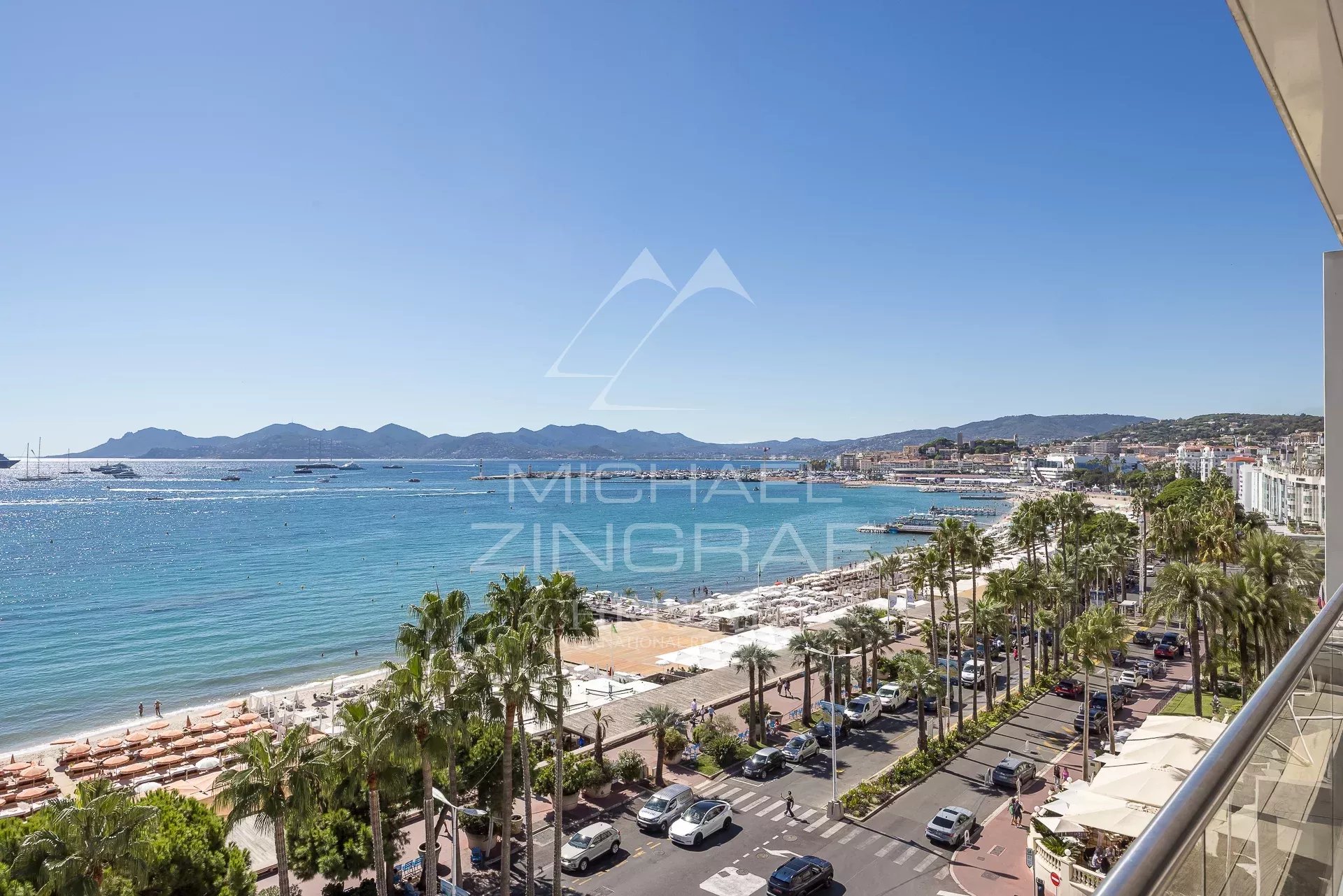 Cannes Croisette – Spacieux 5 pièces avec vue mer panoramique