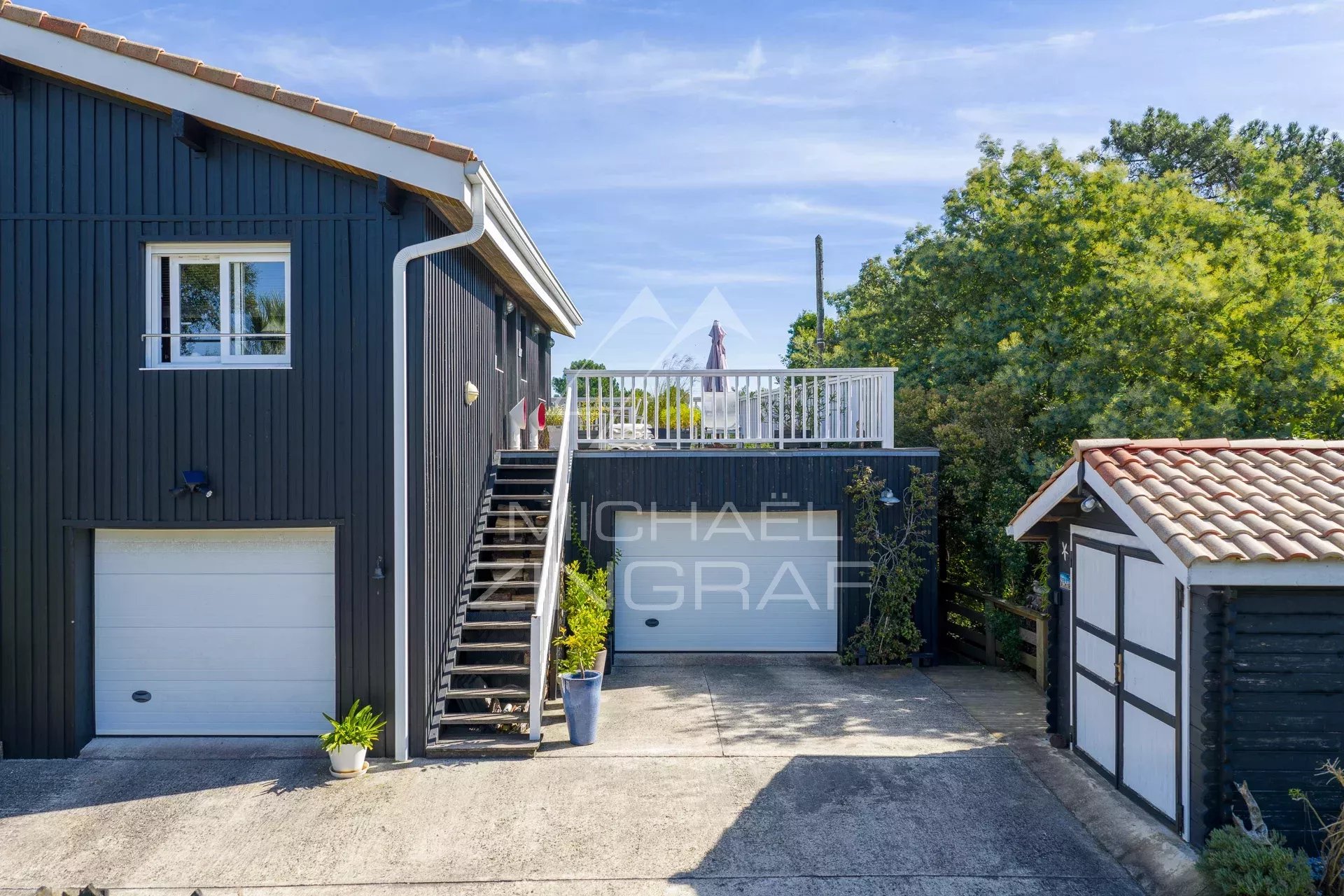 Belle maison proche La Hume avec vue mer