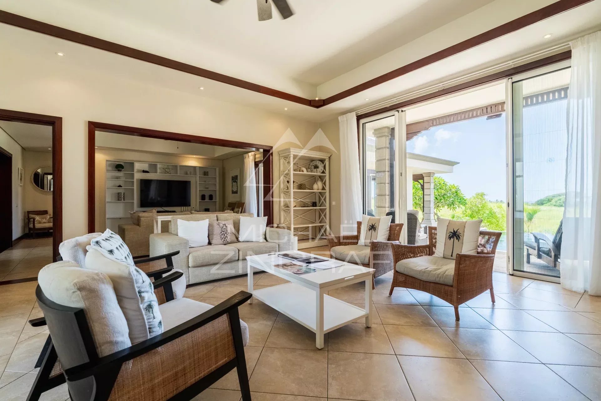 Mauritius -  Villa Sea view on a Golf resort- Bel ombre