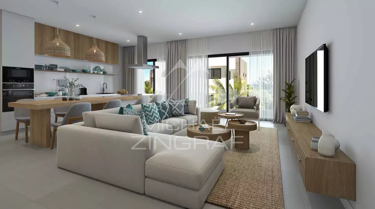 Appartement 3 chambres - RDC - Pointe aux cannoniers