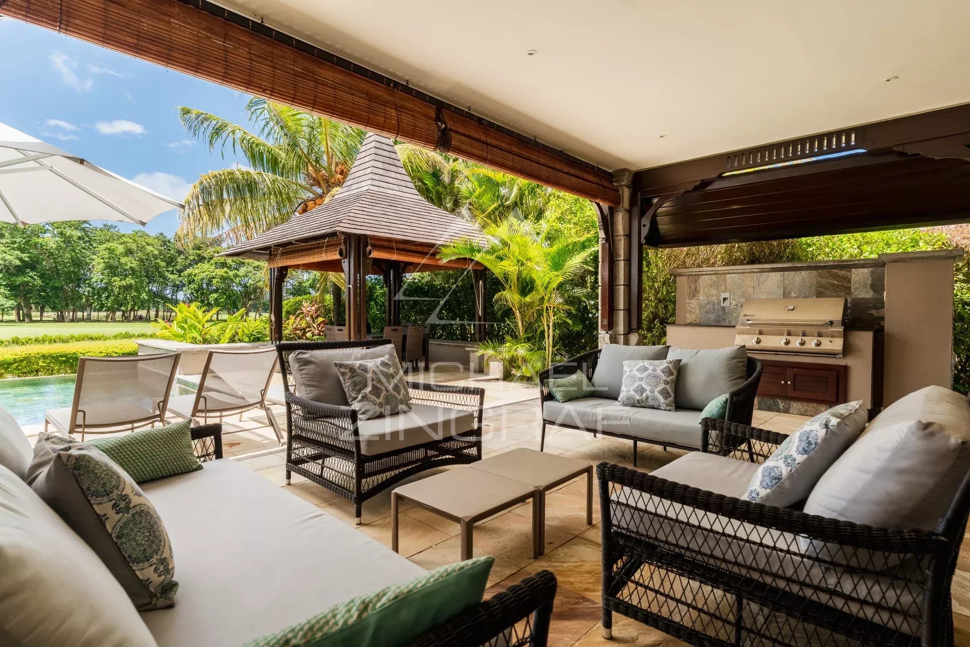 Bel-Ombre - Villa 4 chambres avec vue sur le golf - Valriche