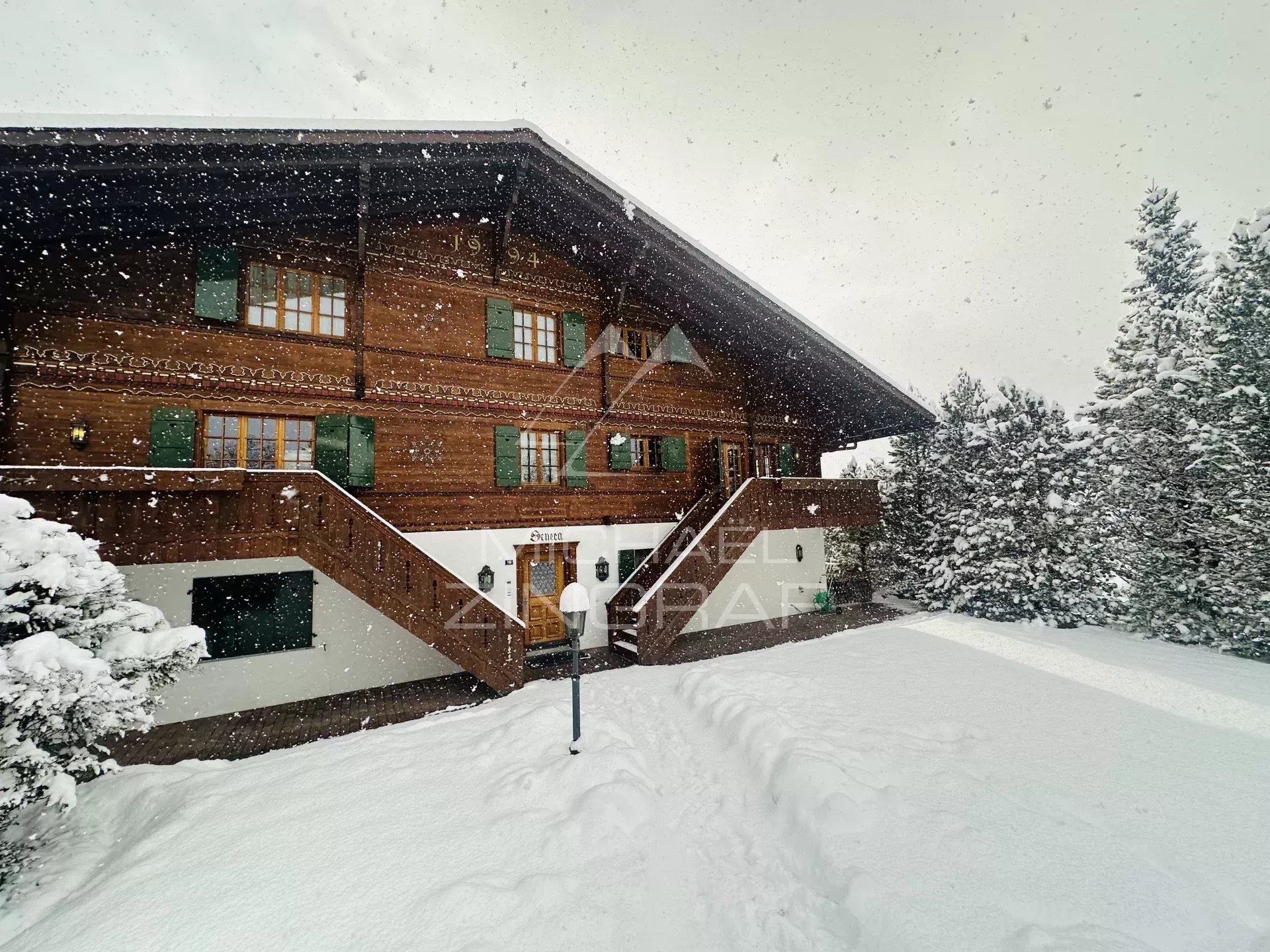 Appartement de luxe de 4 chambres à coucher sur le Wispile