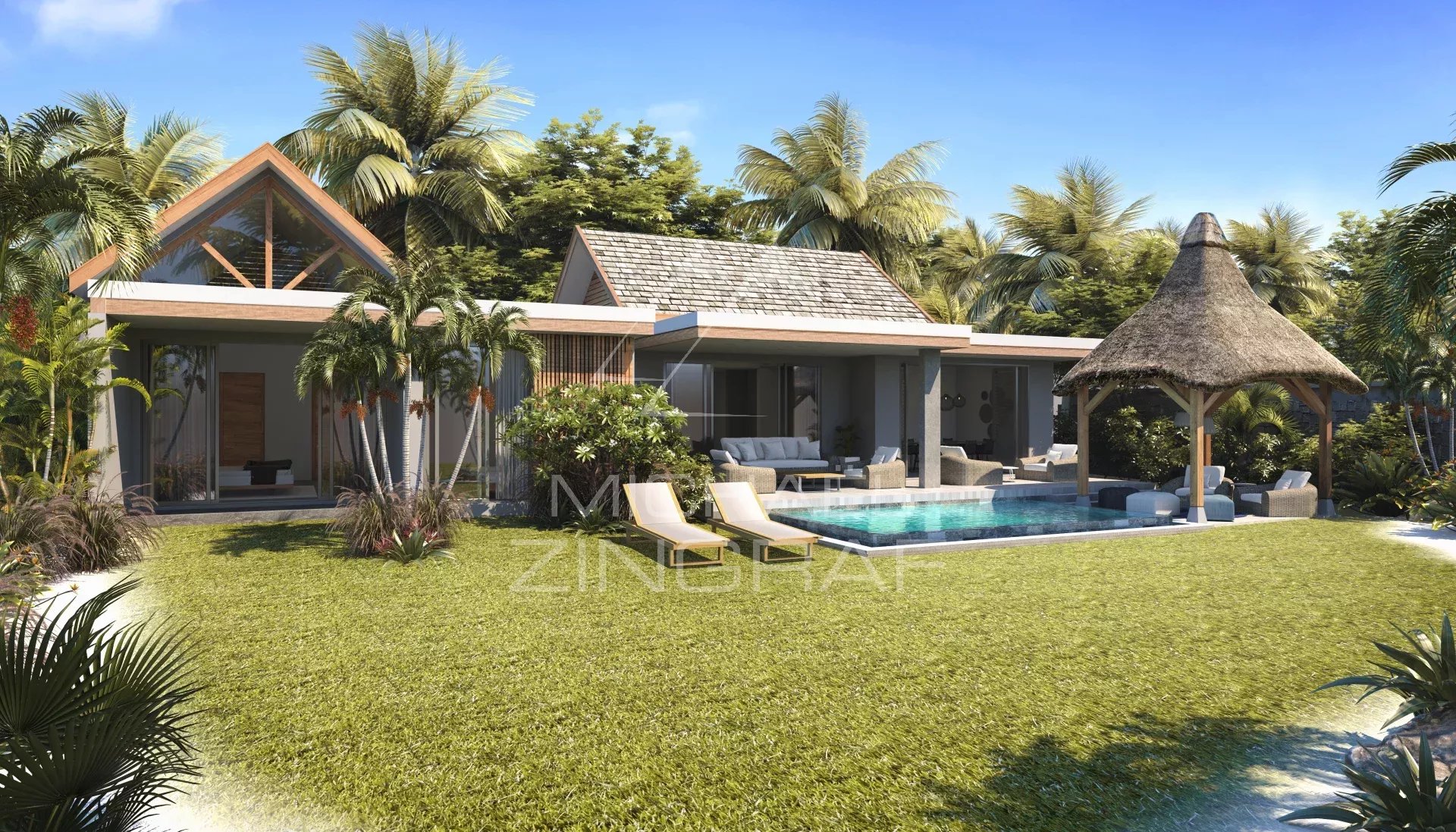 Ile Maurice - Villa 3 chambres à Pointe D'Esny