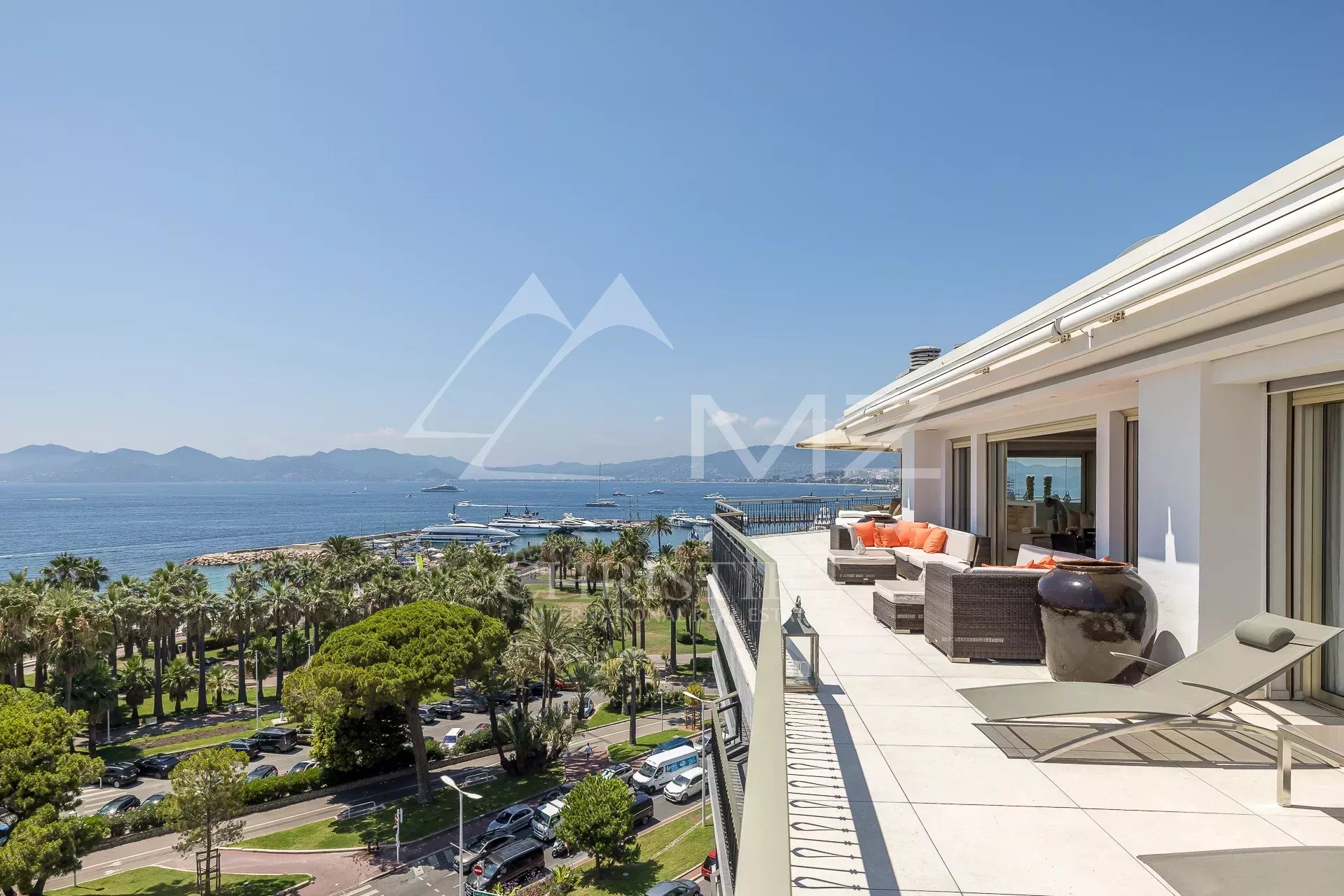 Cannes – Croisette – Penthouse mit Panoramablick auf das Meer