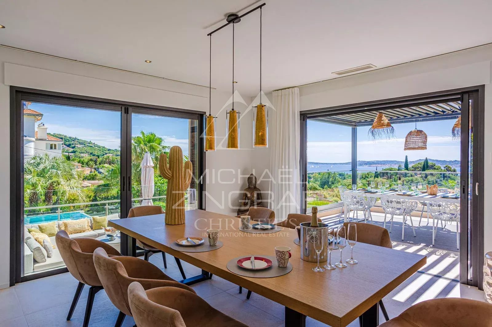 Grimaud - Beauvallon - Panorama-Meerblick