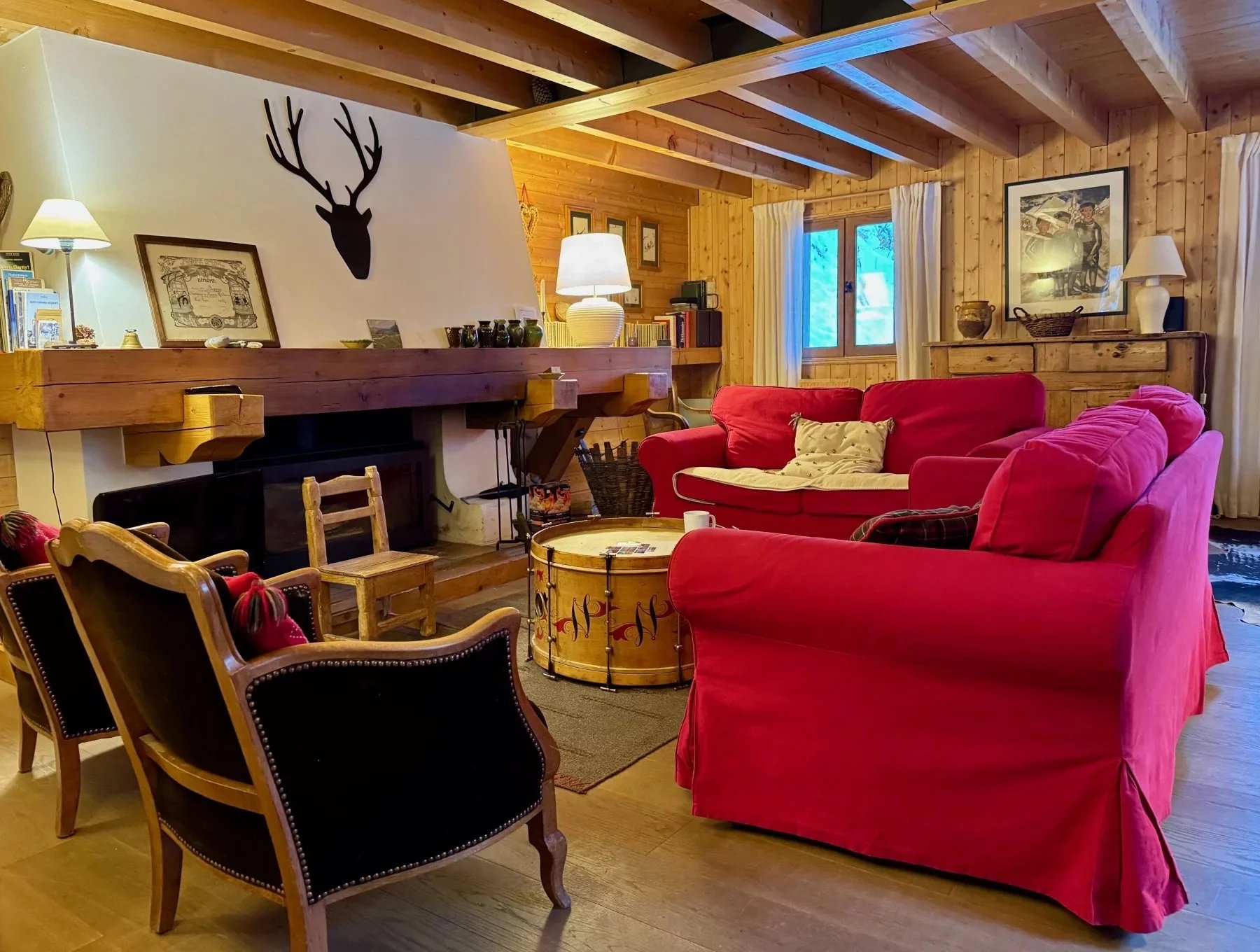 Chalet traditionnel Megève - Vieux bois & nature - Calme - Centre village à pied