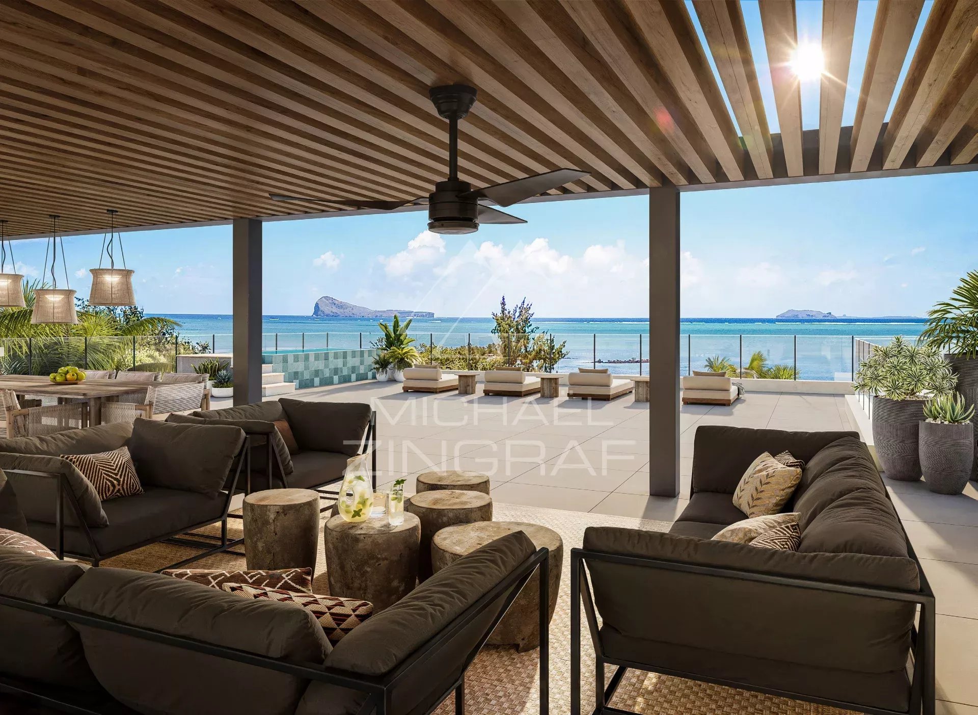 CALODYNE: Penthouse d’Exception avec Vue Panoramique sur l’Océan