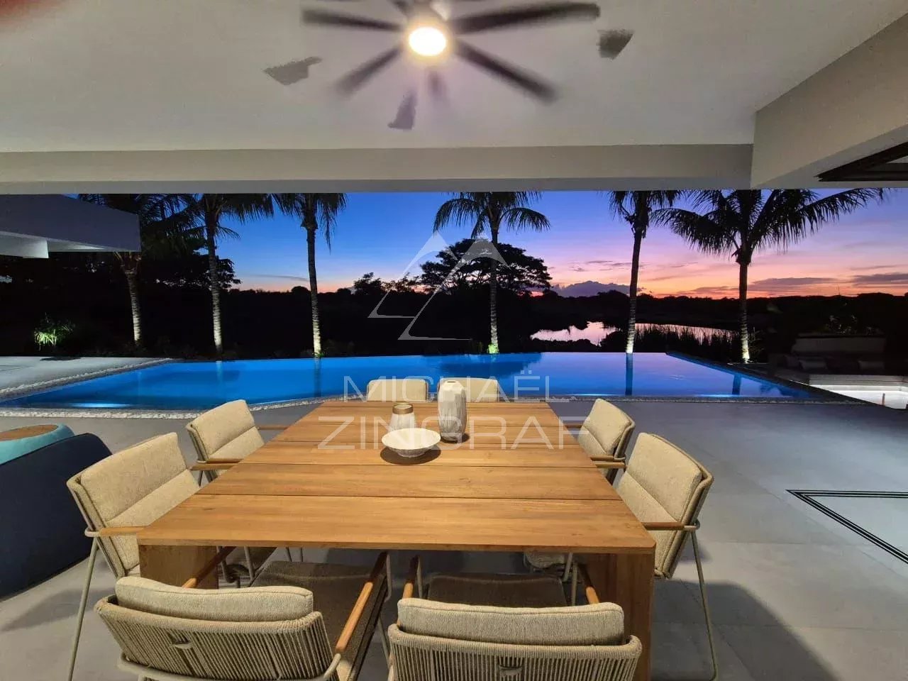 Contemporary Villa with Pool at Mon Choisy Golf