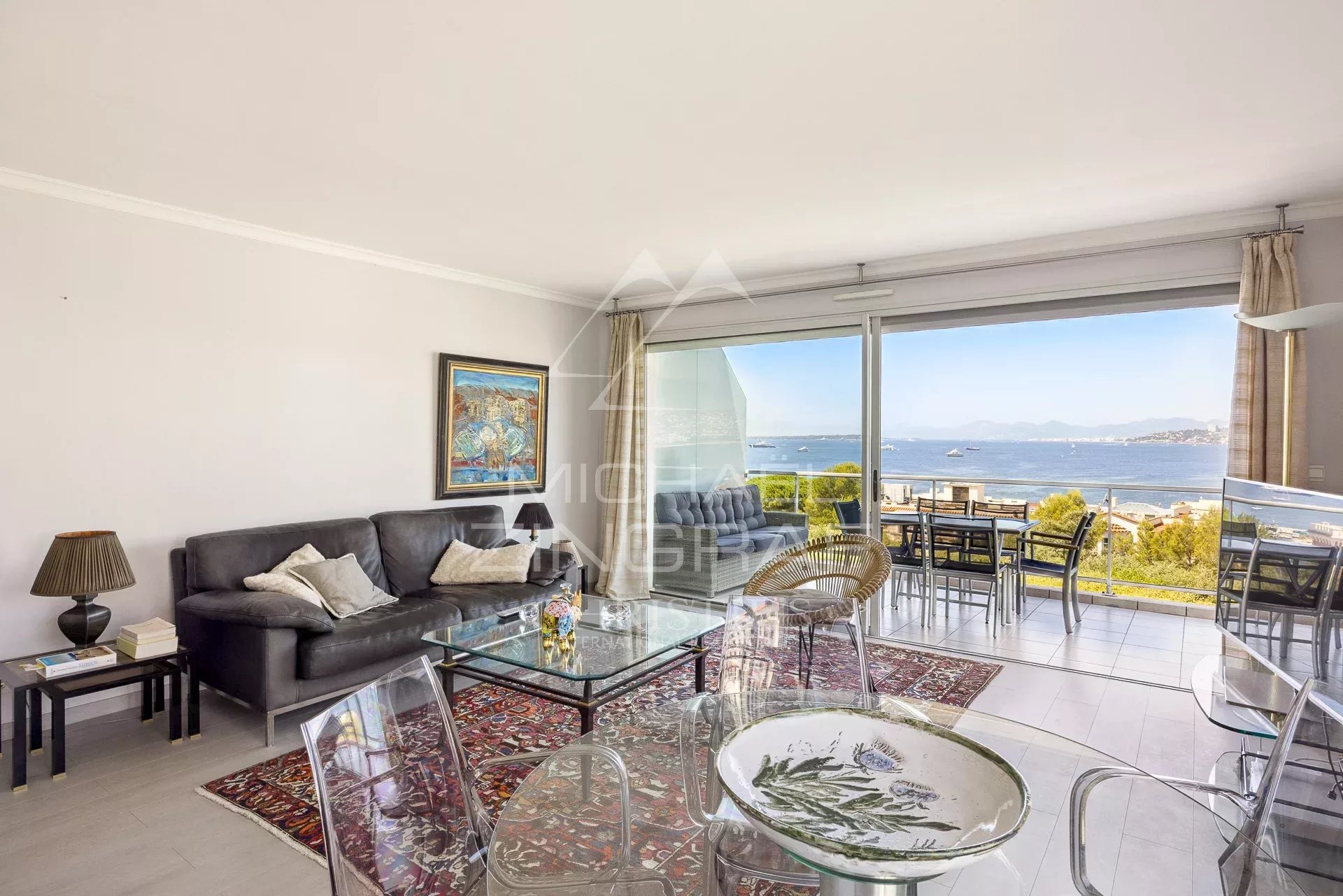 Appartement d’exception avec vue mer panoramique – Cap d’Antibes