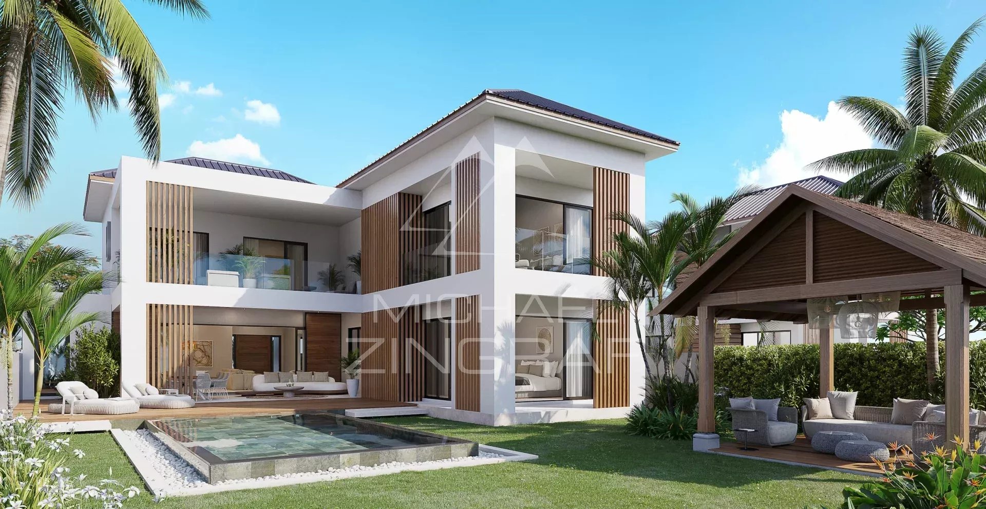 Luxury Villa in Calodyne – Contemporary Tropical Living