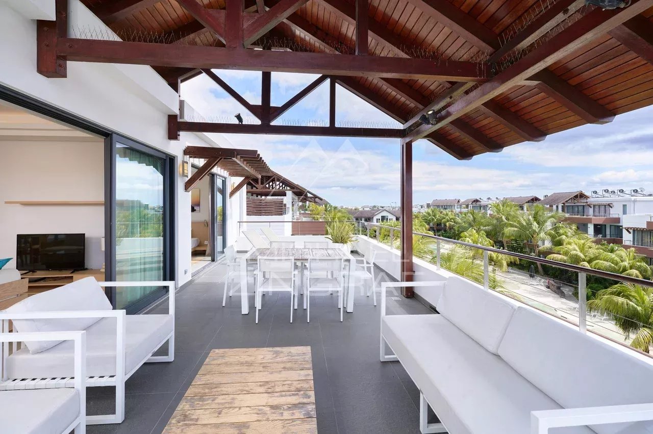 Penthouse mit 2 Schlafzimmern in Mont Choisy