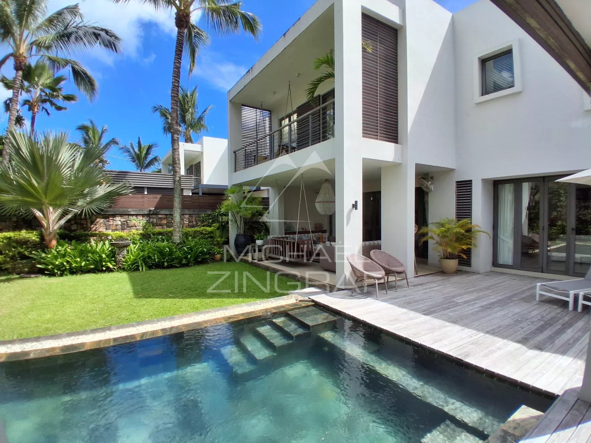 Villa dans une résidence sécurisée à Grand Baie