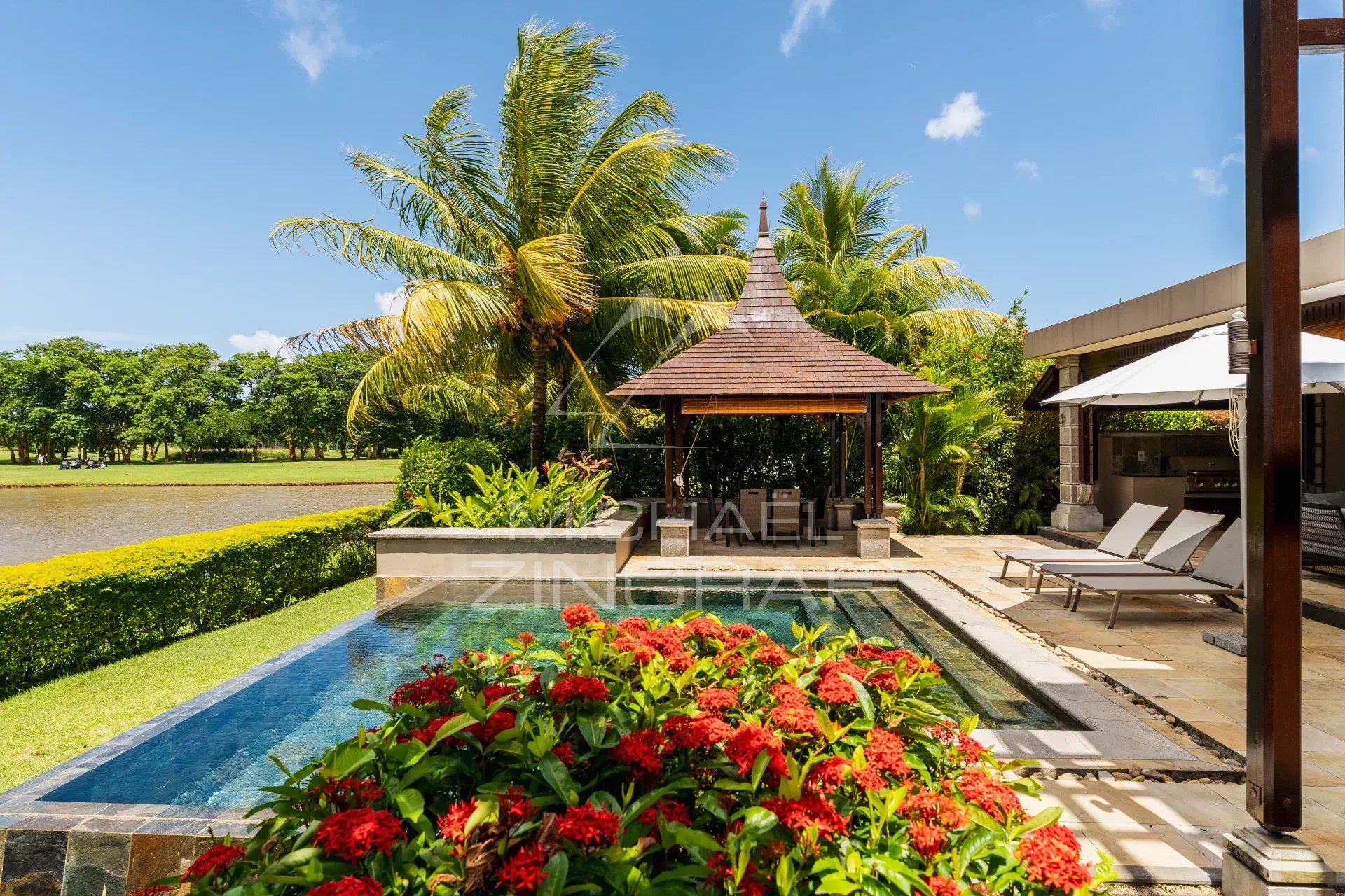 Bel-Ombre - Villa 4 chambres avec vue sur le golf - Valriche