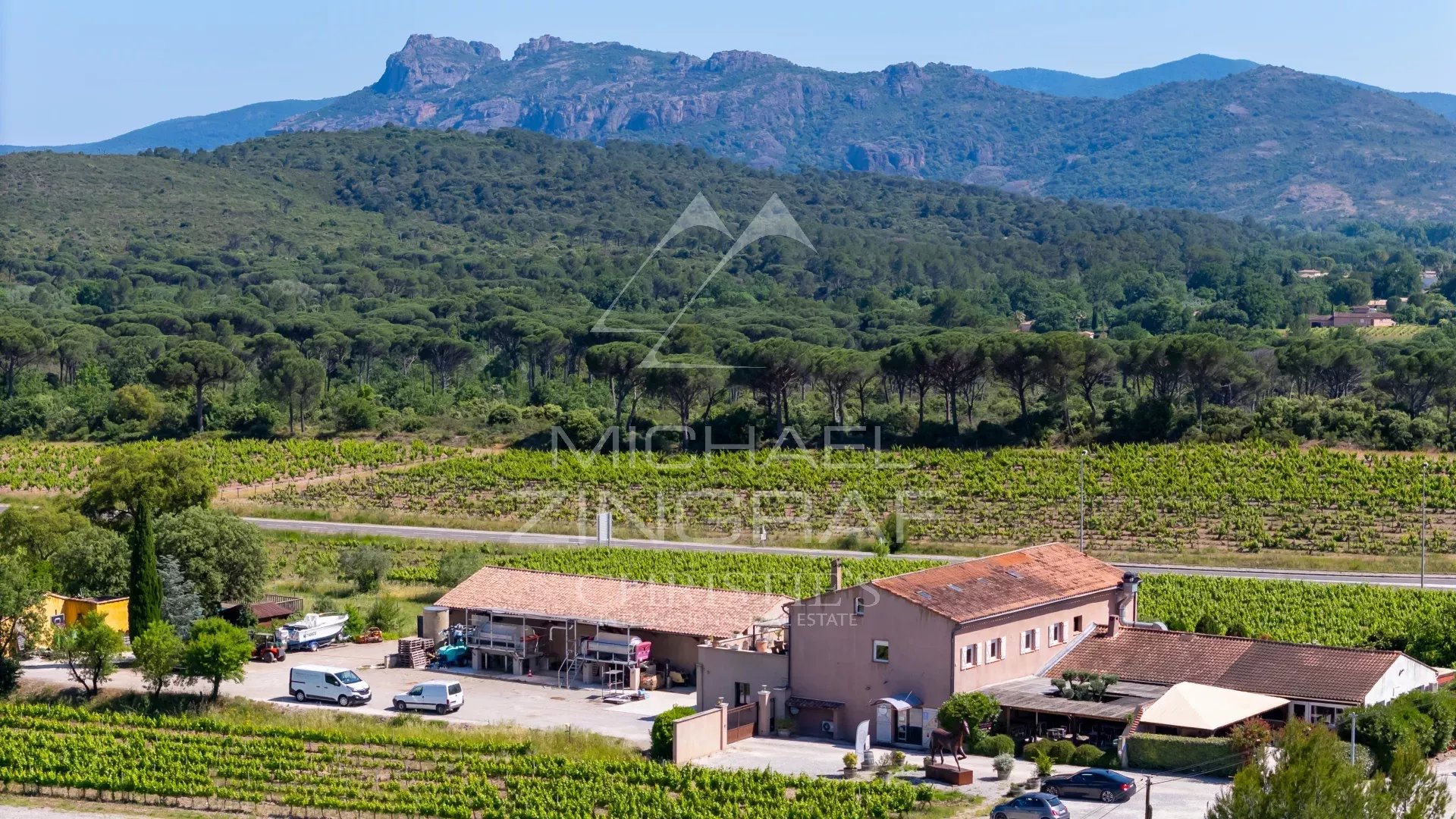 black chair and white table