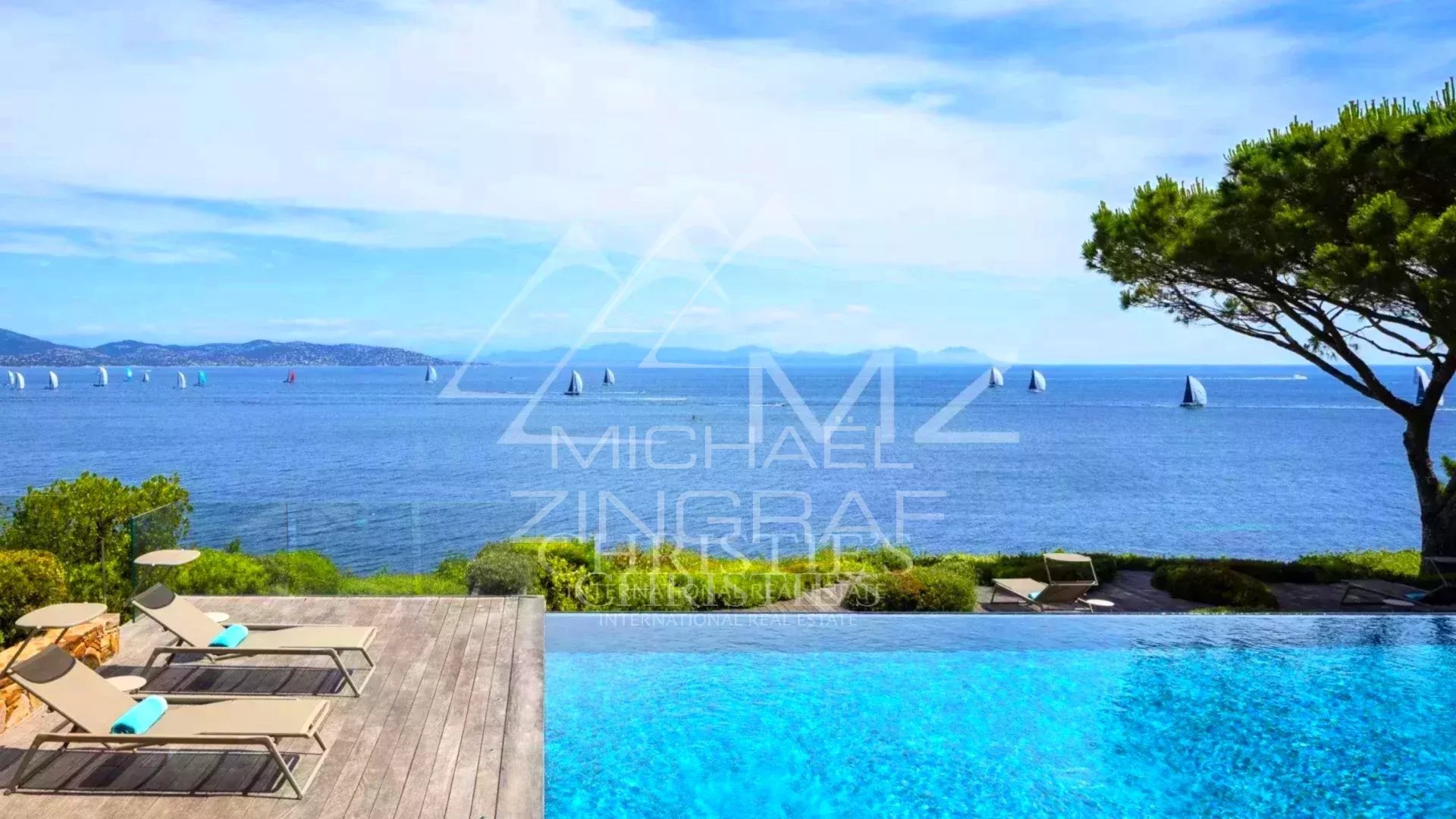 Saint-Tropez - Les Parcs, villa contemporaine d'exception