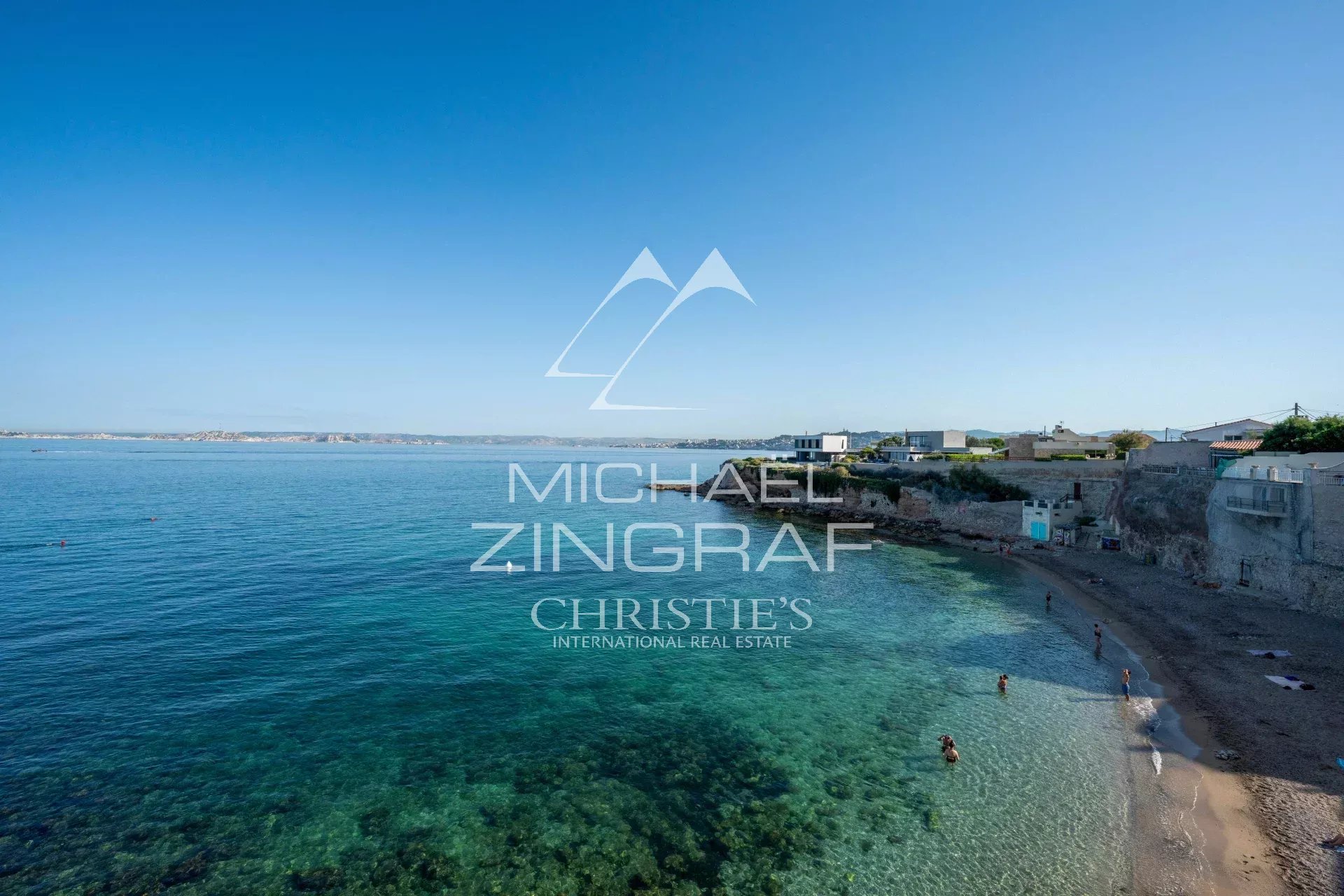 Waterfront house with pool, Montredon, Marseille 8th arrondissement