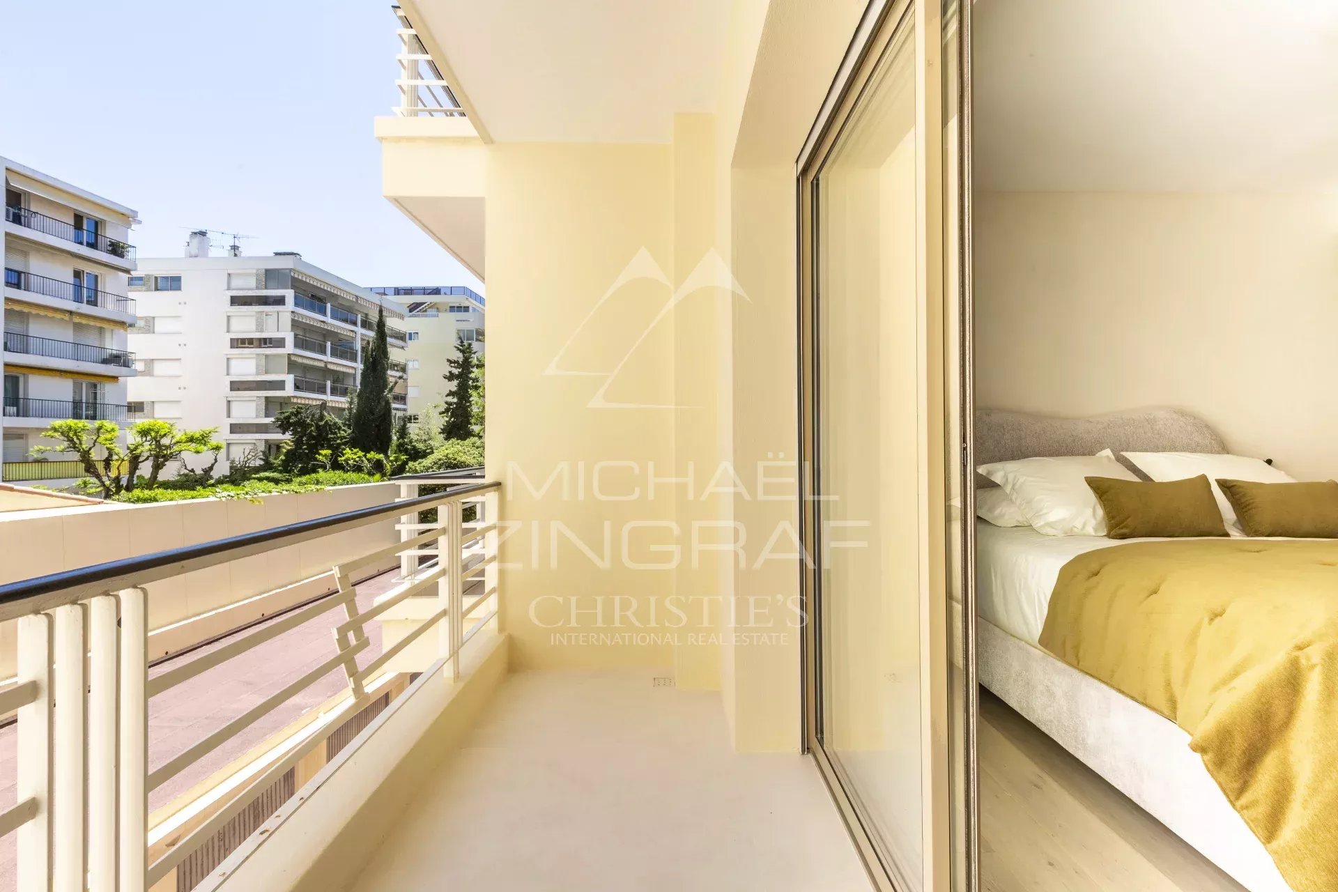 Cannes Croisette – 3-Zimmer-Wohnung – Terrasse – Meerblick
