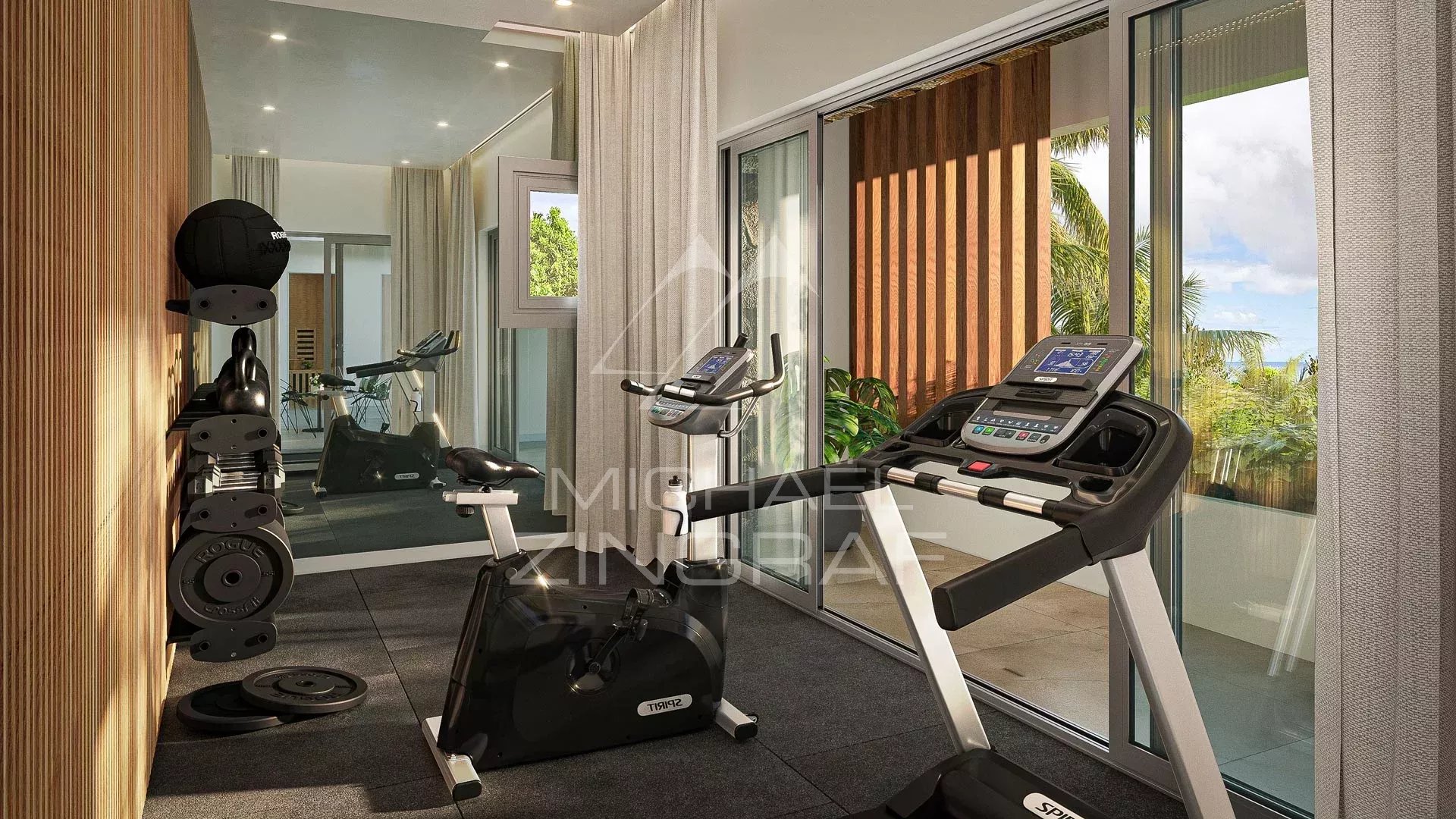 Sky villa with panoramic seaviews in Pereybere