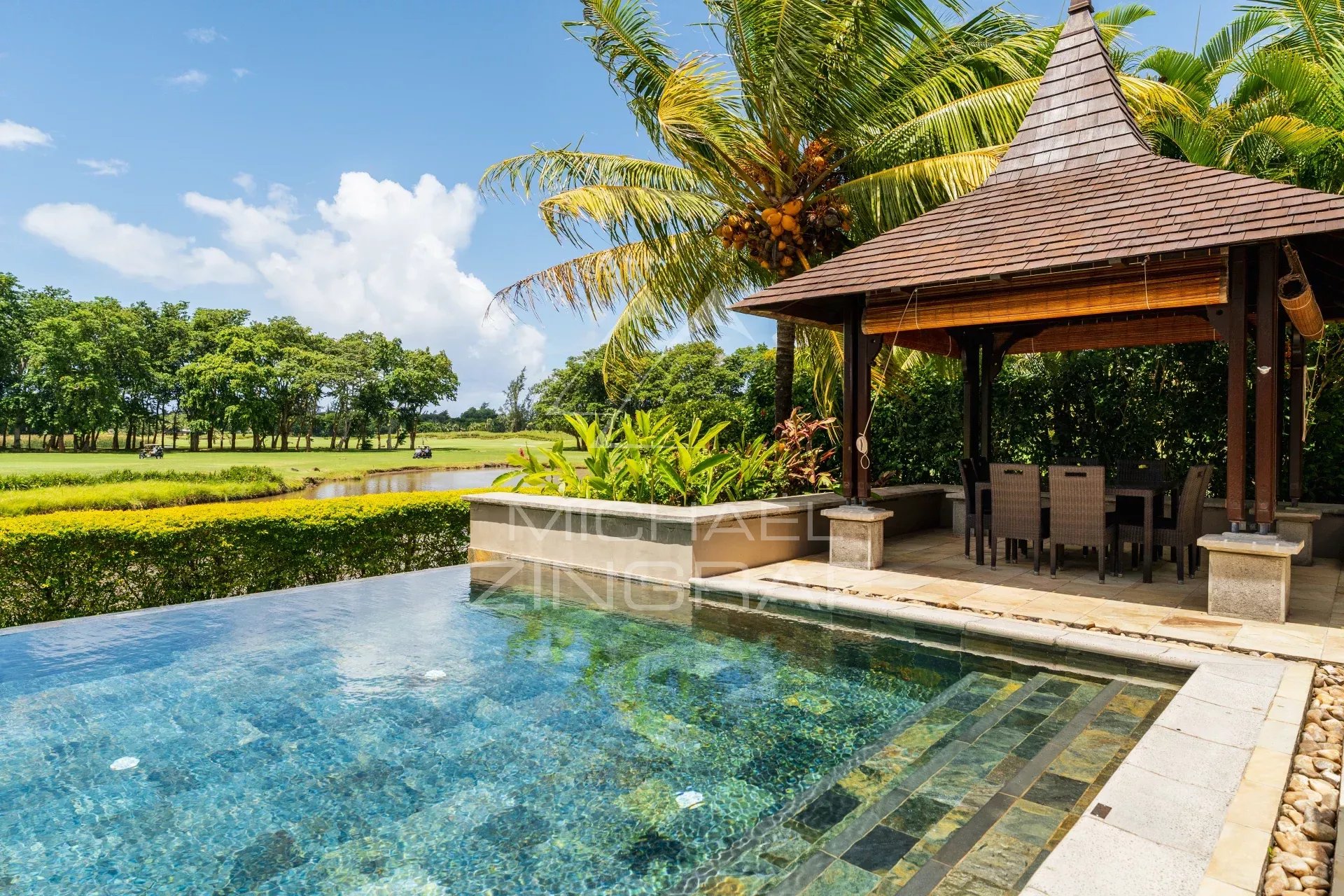 Bel-Ombre - Villa 4 chambres avec vue sur le golf - Valriche