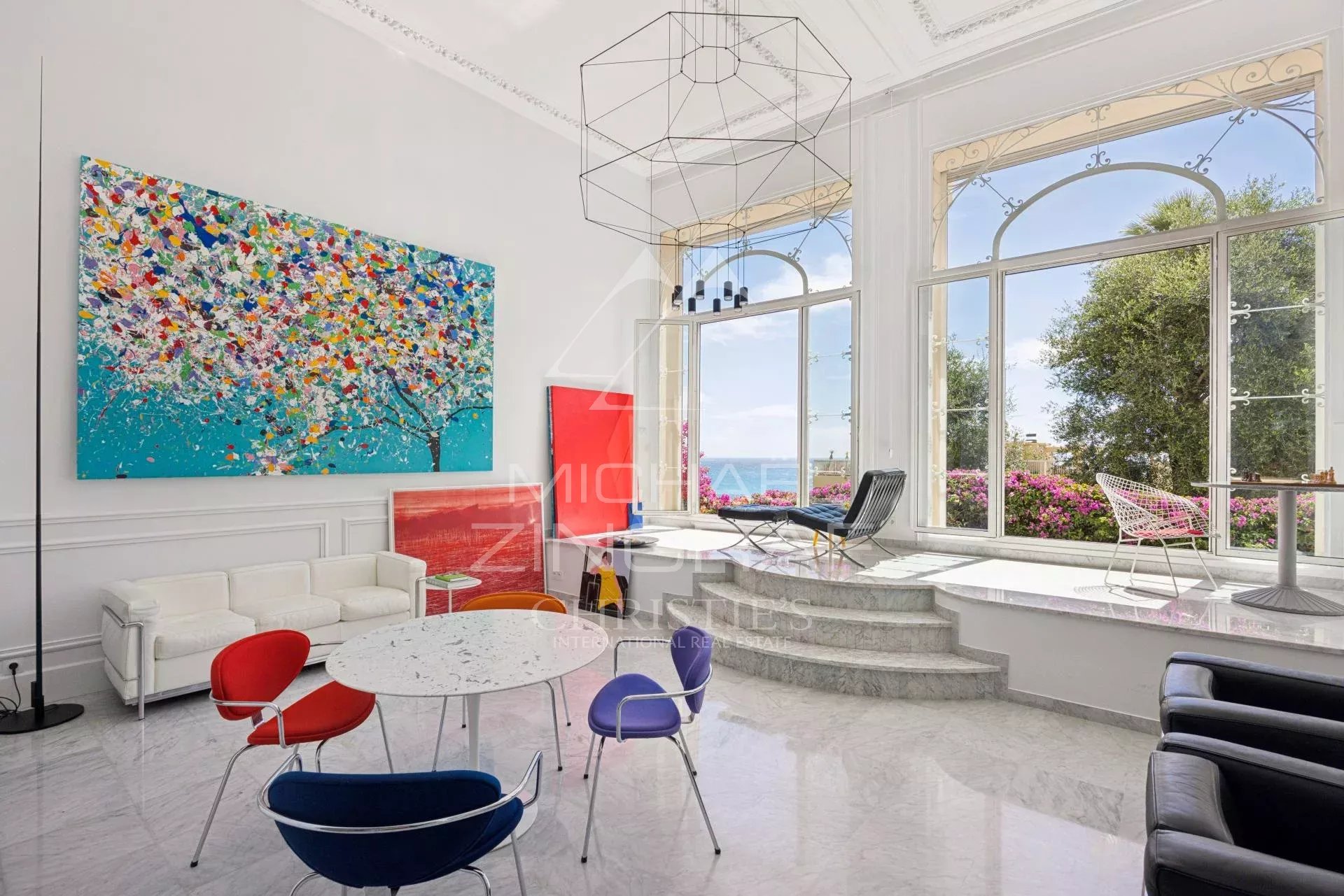 An exceptional property in a listed building – Belle Époque elegance, sea views and private access to the coast
