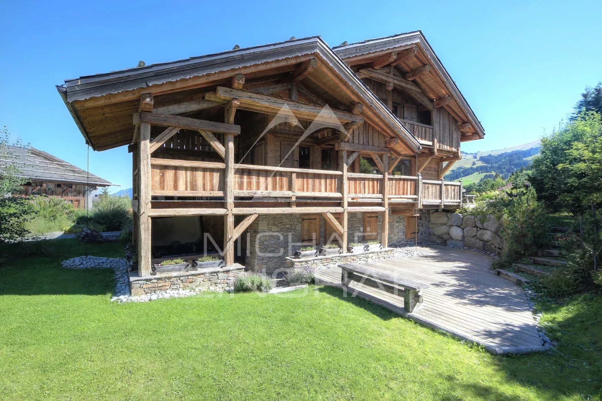 Chalet Mont d'Arbois Prestige - Ausblick, ruhig und renoviert