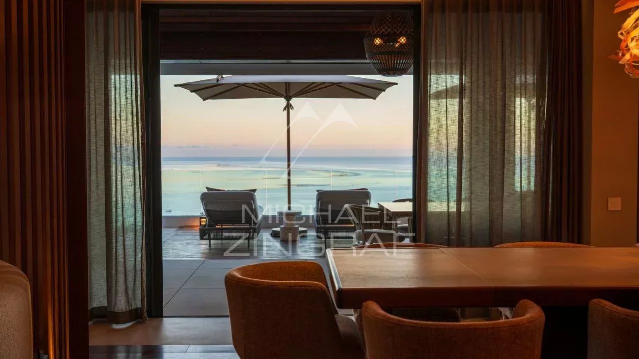 Île Maurice – Villa d’Exception Ultra Luxe avec Vue Panoramique sur Le Morne – Rivière Noire