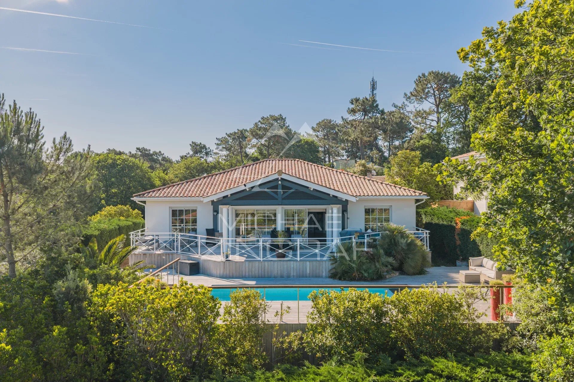 PYLA-SUR-MER, Villa avec vue sur le Bassin d'Arcachon