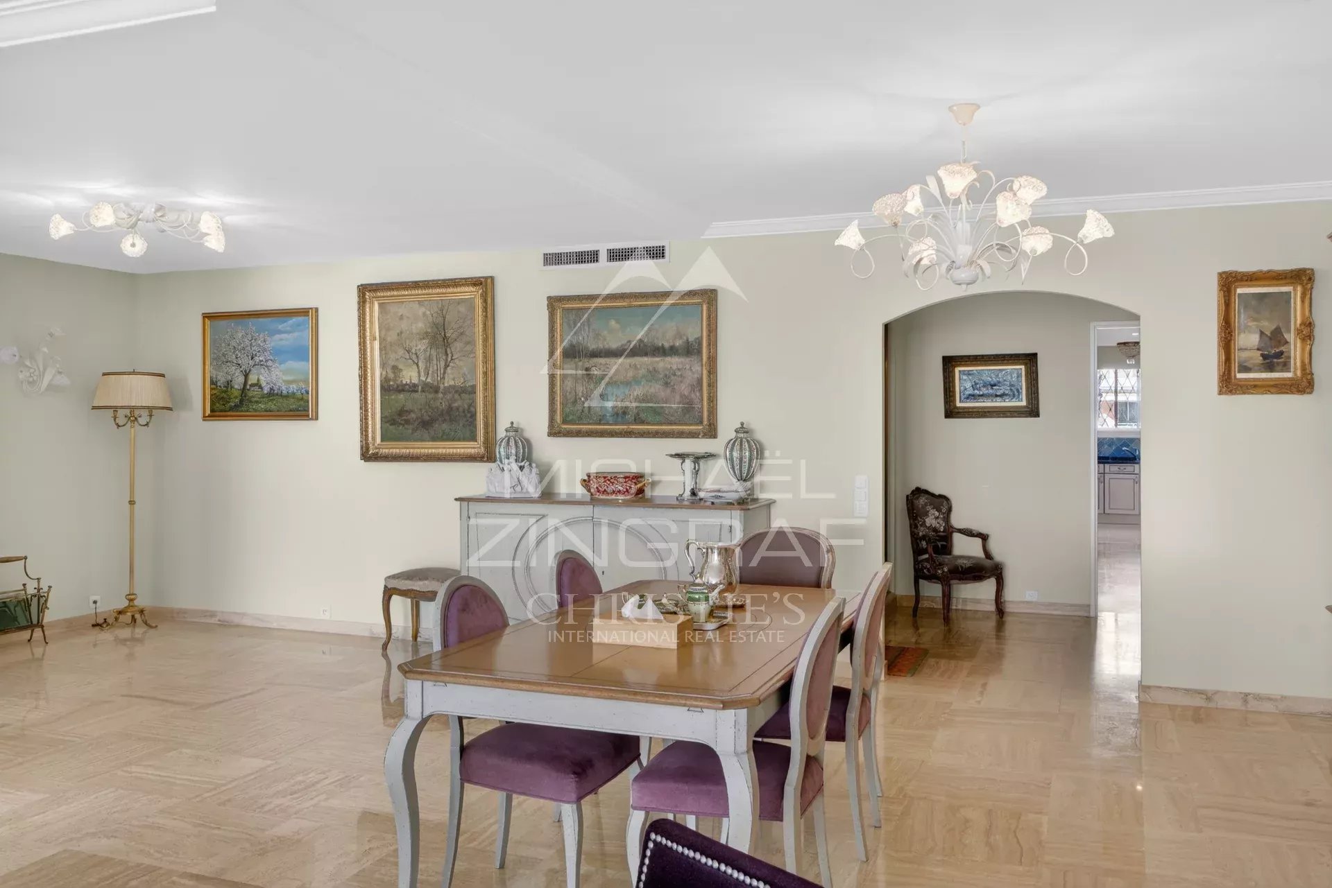 Cannes Palm Beach - Moure Rouge - 3P Meerblick mit angrenzendem Studio