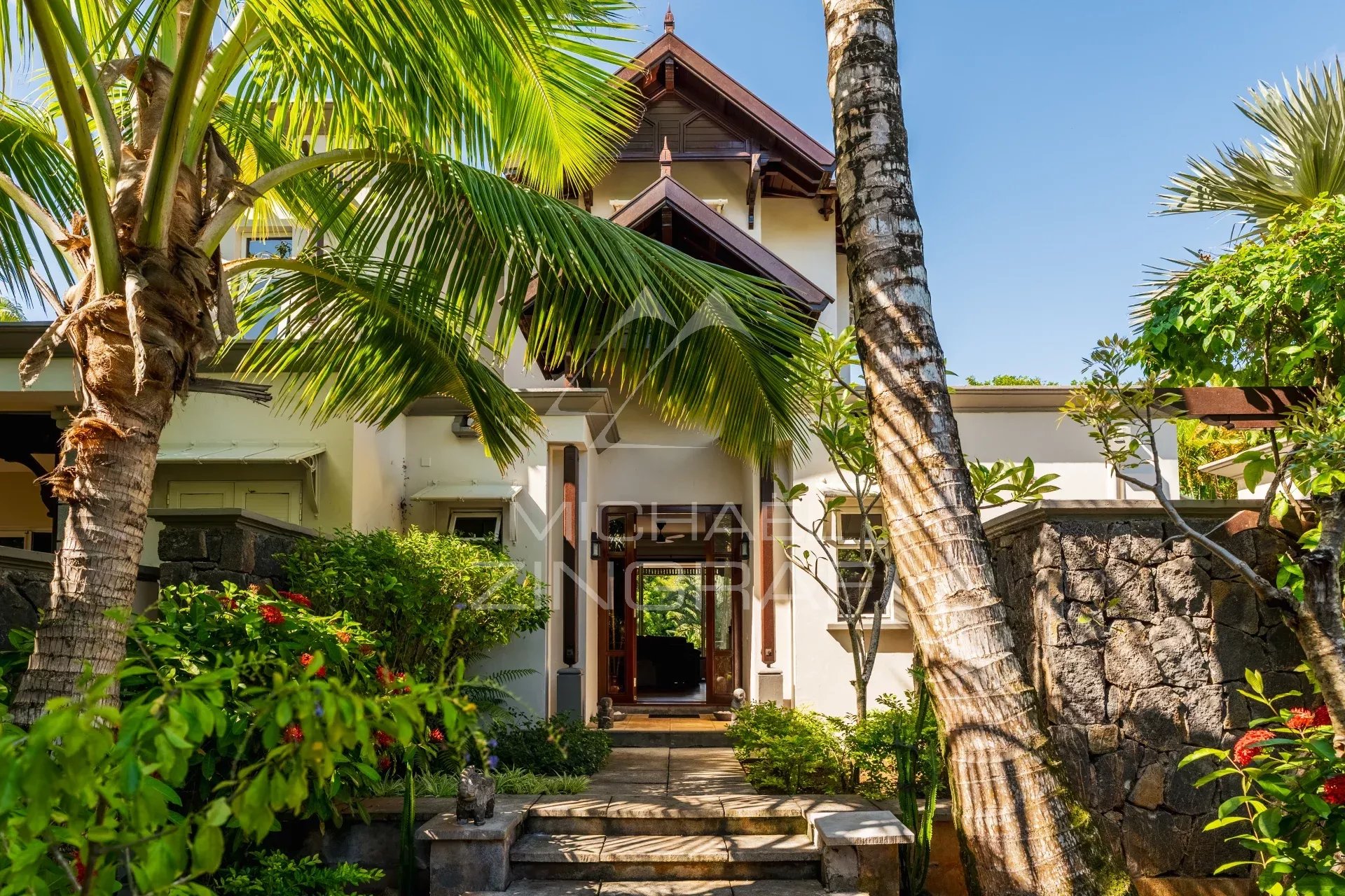 Ile Mauritius - Villa am Golf - schöner Schatten