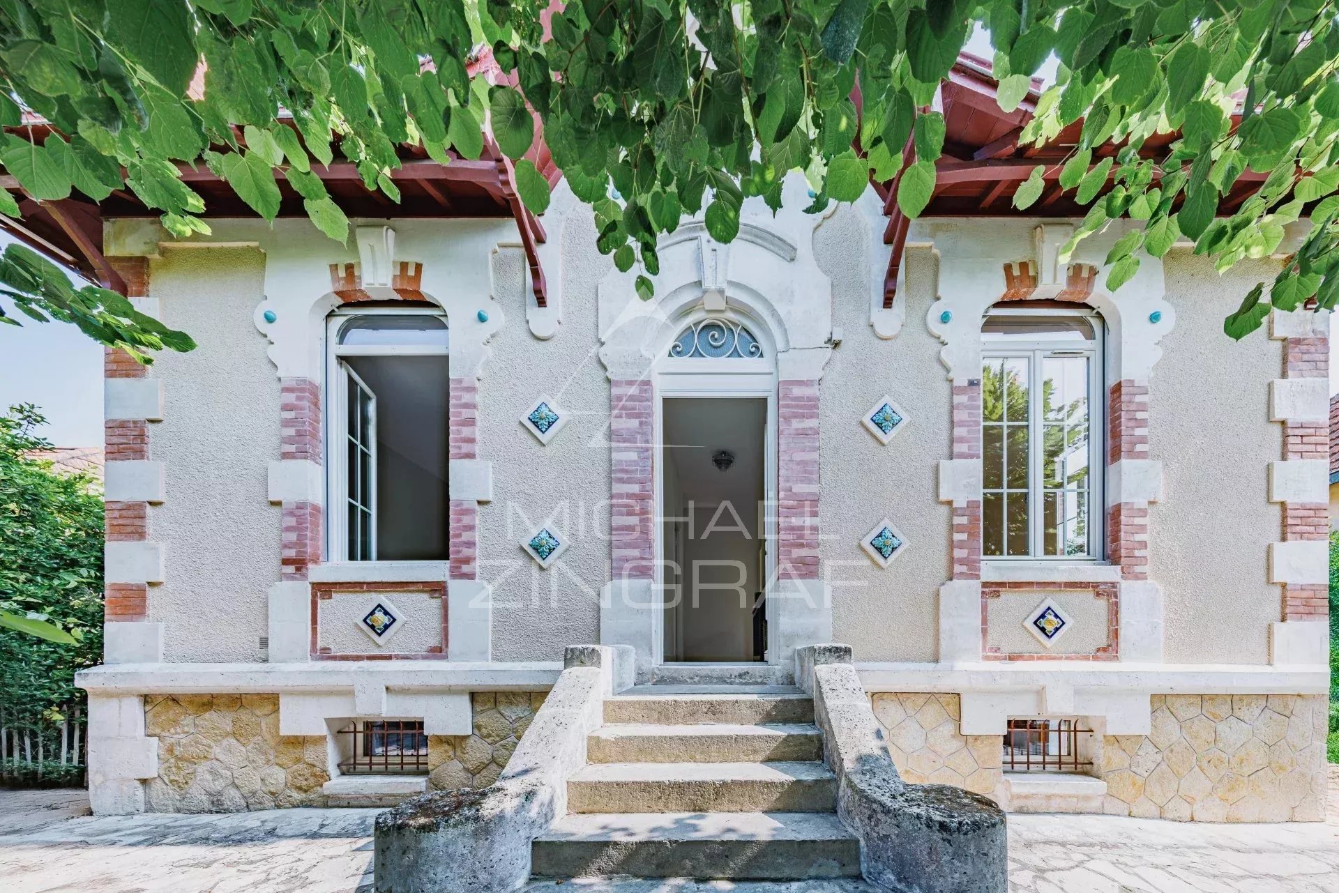 VILLA BATIGNOLLES APERÇU MER VILLE D'HIVER ARCACHON