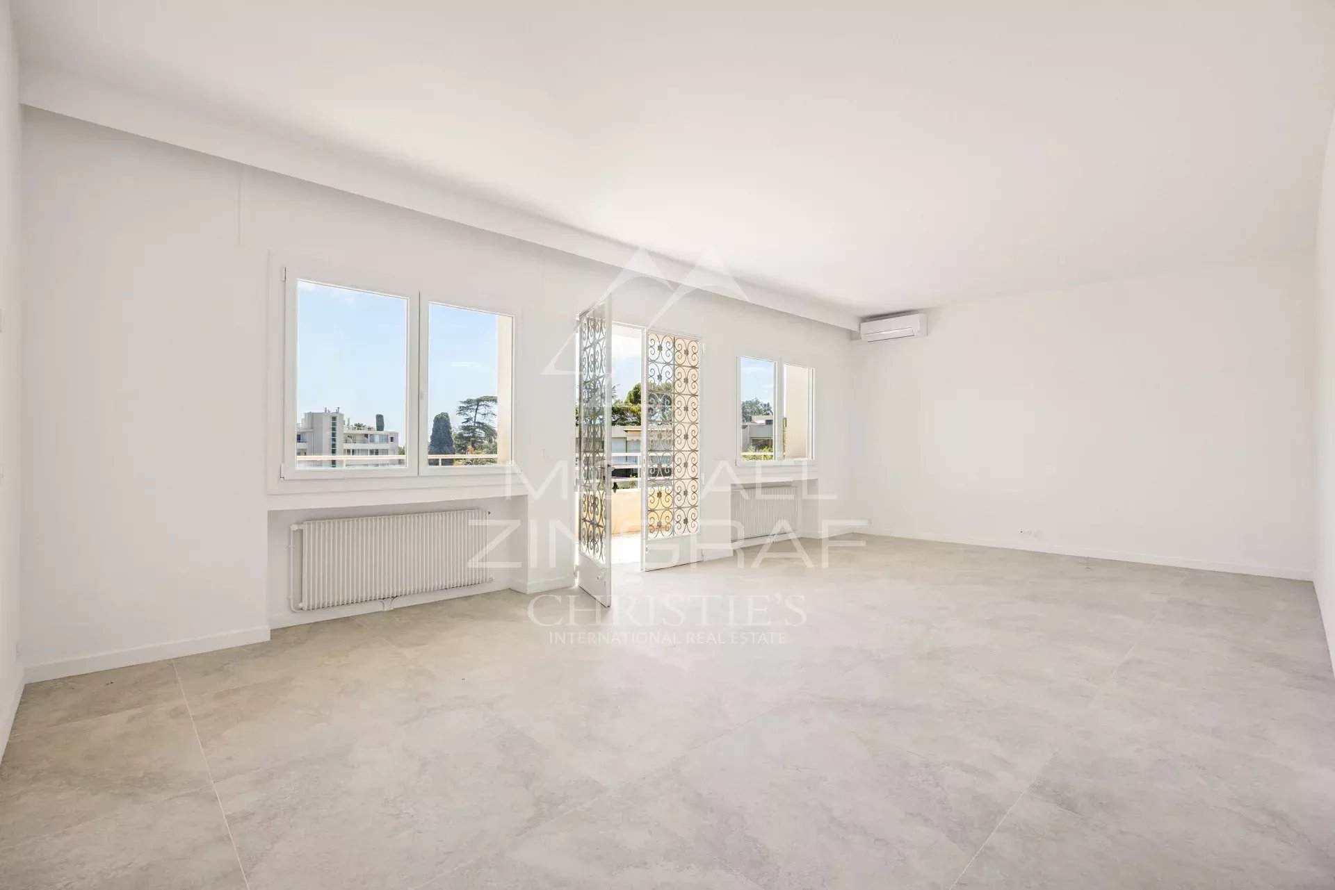 Cannes - Beautiful, quiet apartment with terrace, garden and sea view