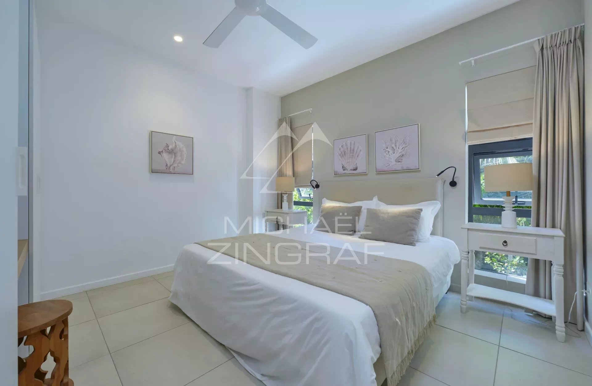 3-Bedroom Apartment in a Secure Residence in Pointe aux Canonniers