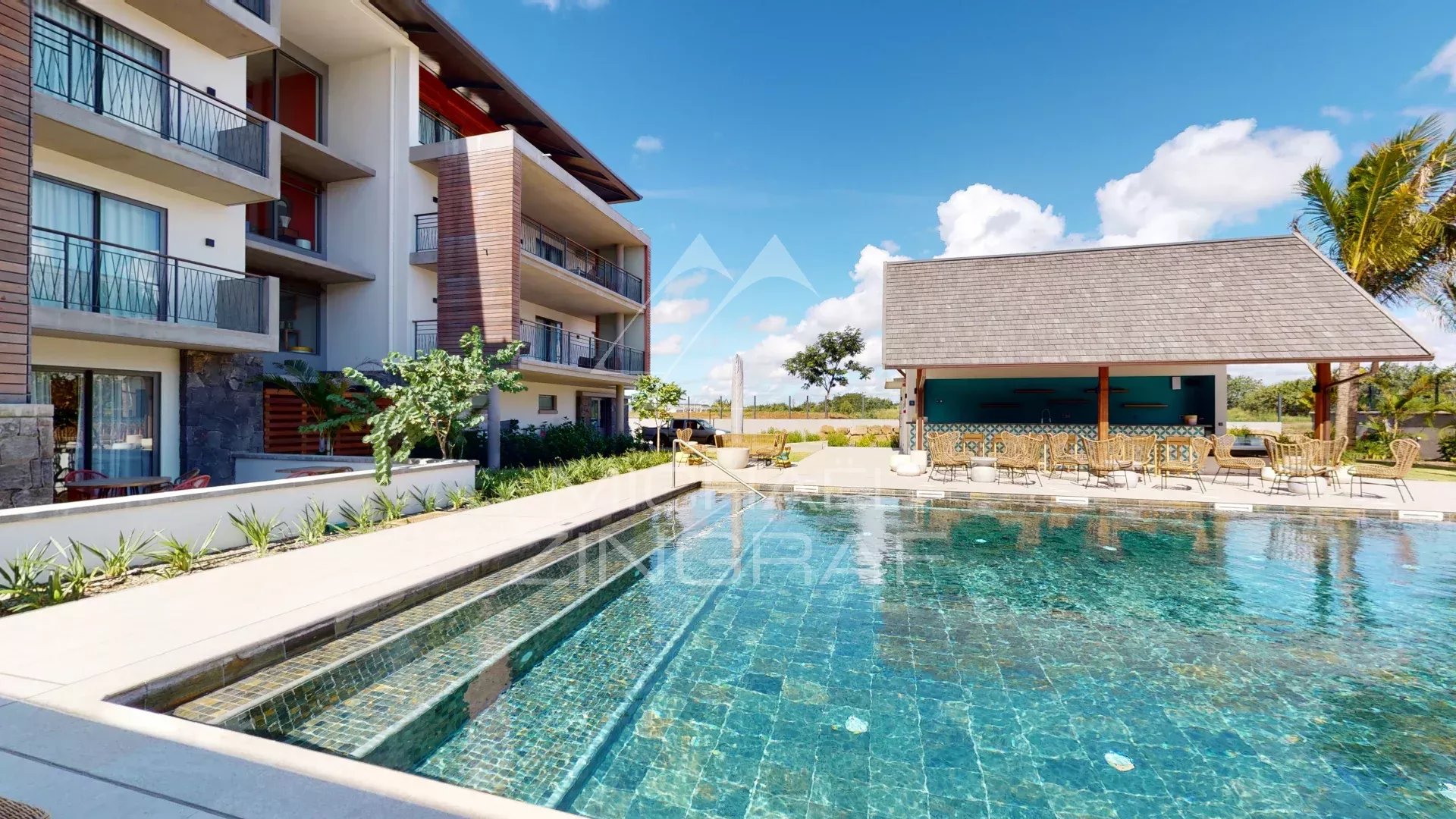 Mauritius - Grand Baie - Wohnung im Herzen einer Residenz mit Dienstleistungen