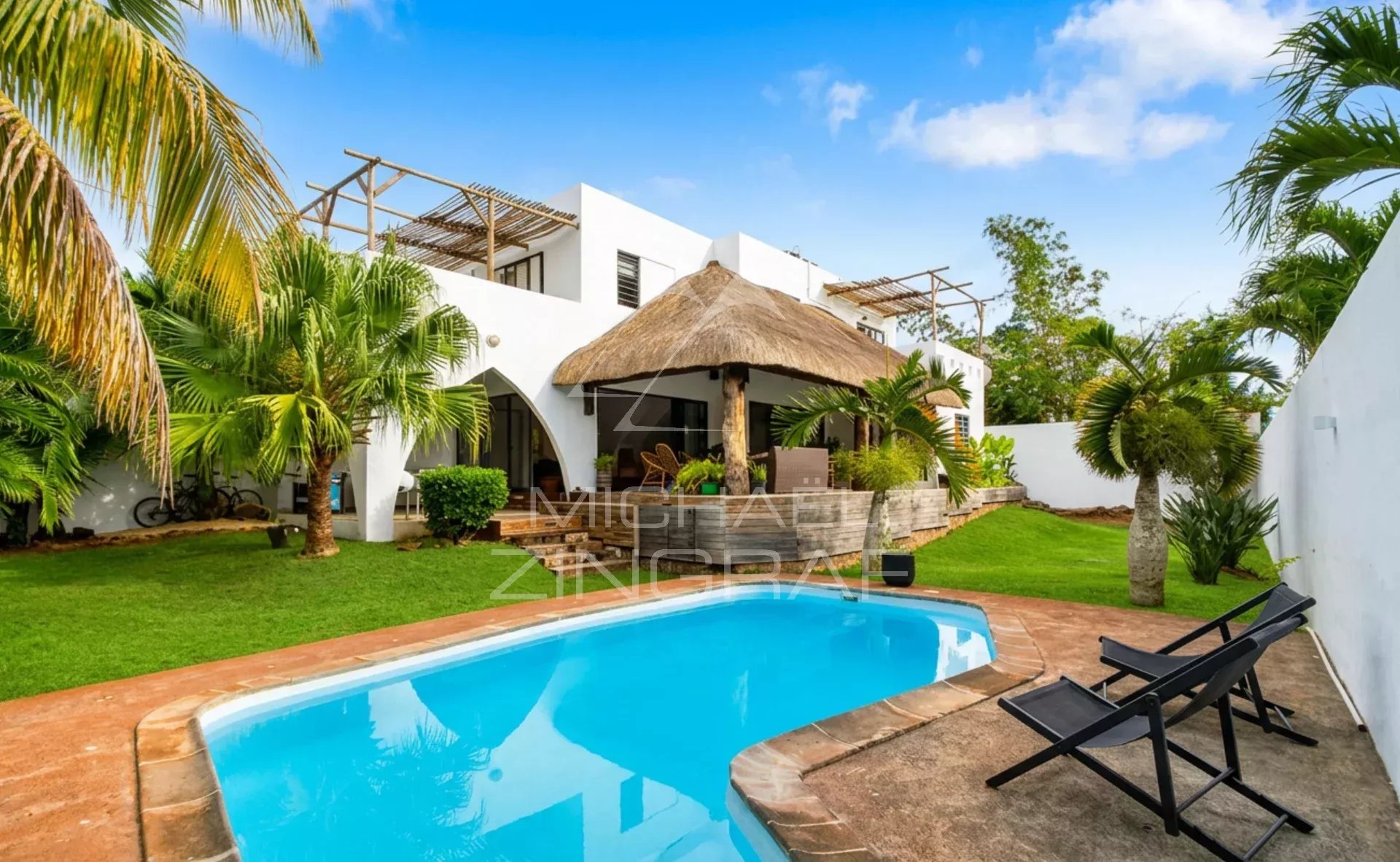 Furnished 4-Bedroom Family Home with Swimming Pool