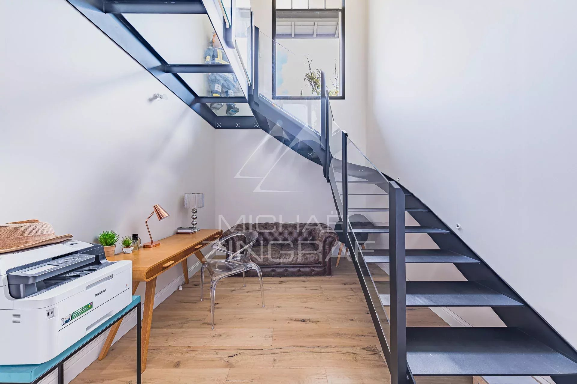 Plage à pieds - Villa 4 ch avec piscine