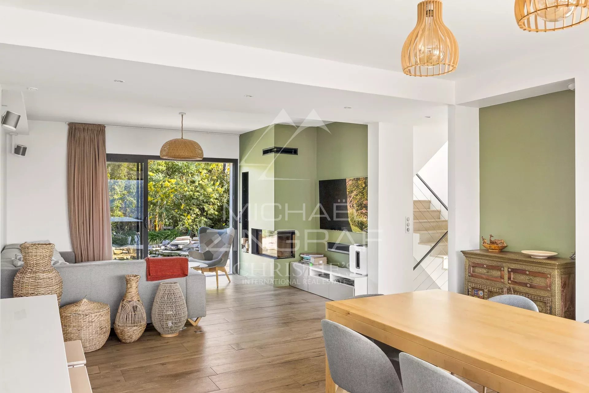 Nice - Crémat -  Villa contemporaine avec vue panoramique