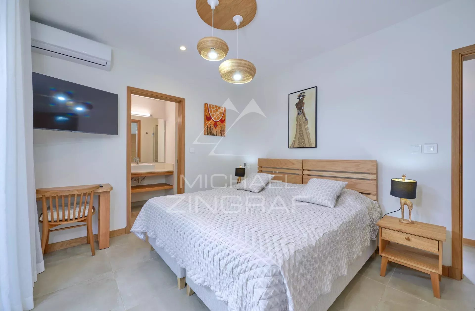 Villa de 4 chambres dans résidence sécurisée à Grand Baie