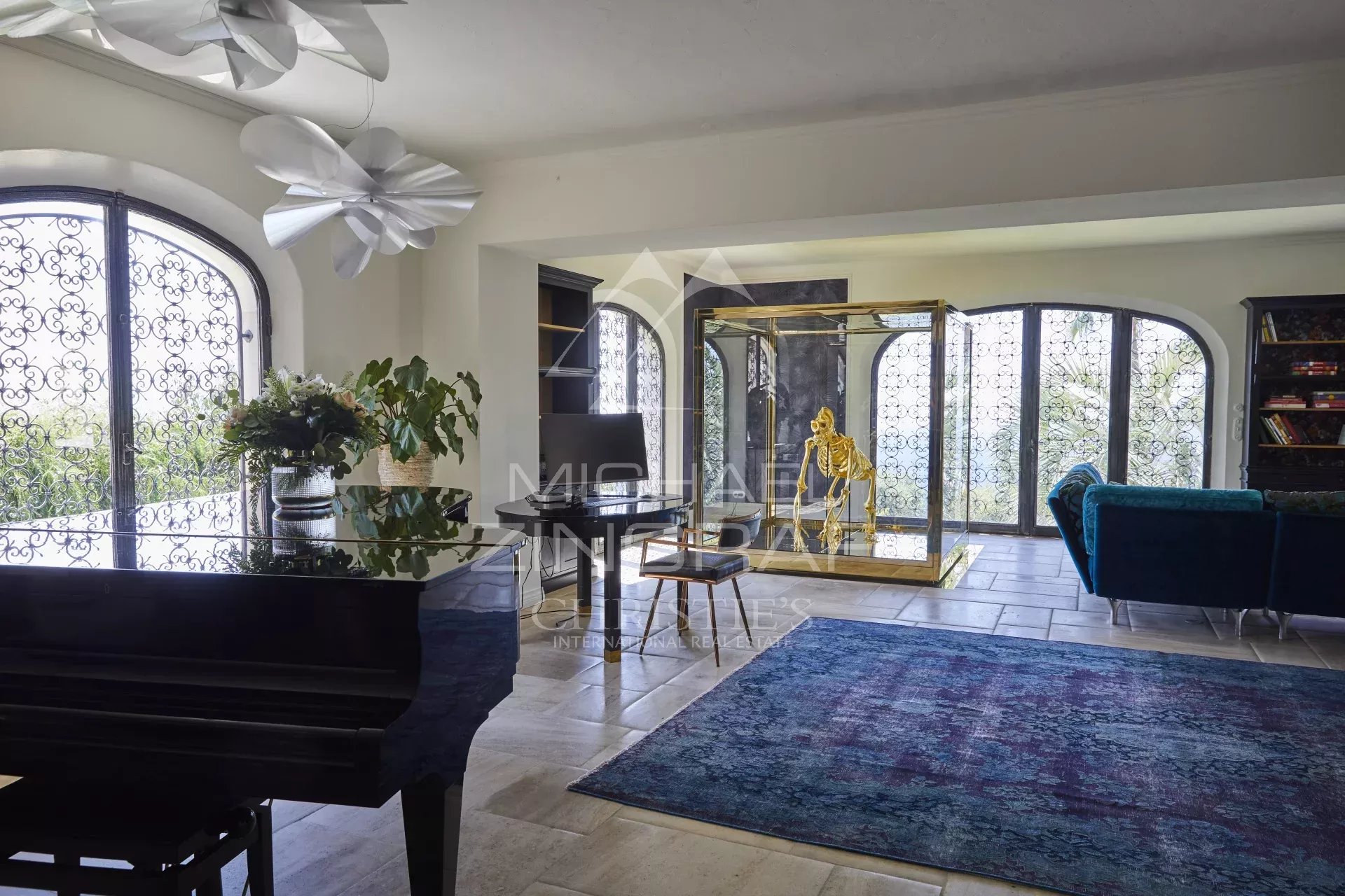 Tourrettes-sur-Loup - Villa provençale avec vue mer panoramique - 8 chambres