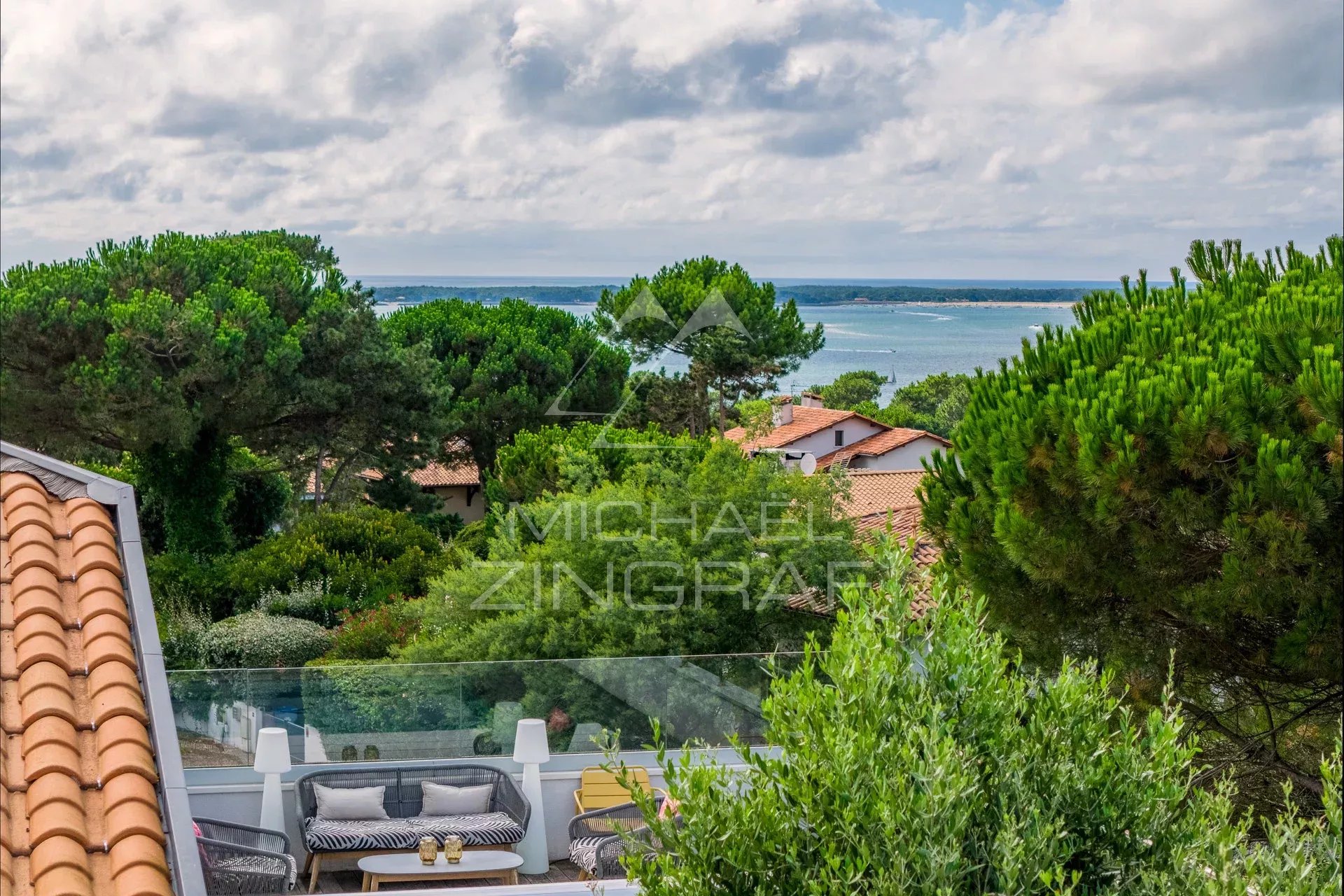 Vue panoramique sur le bassin d’Arcachon