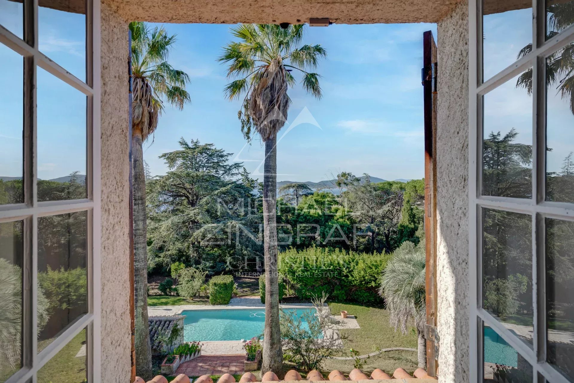 Propriété d’exception avec vue mer – Golfe de Saint-Tropez