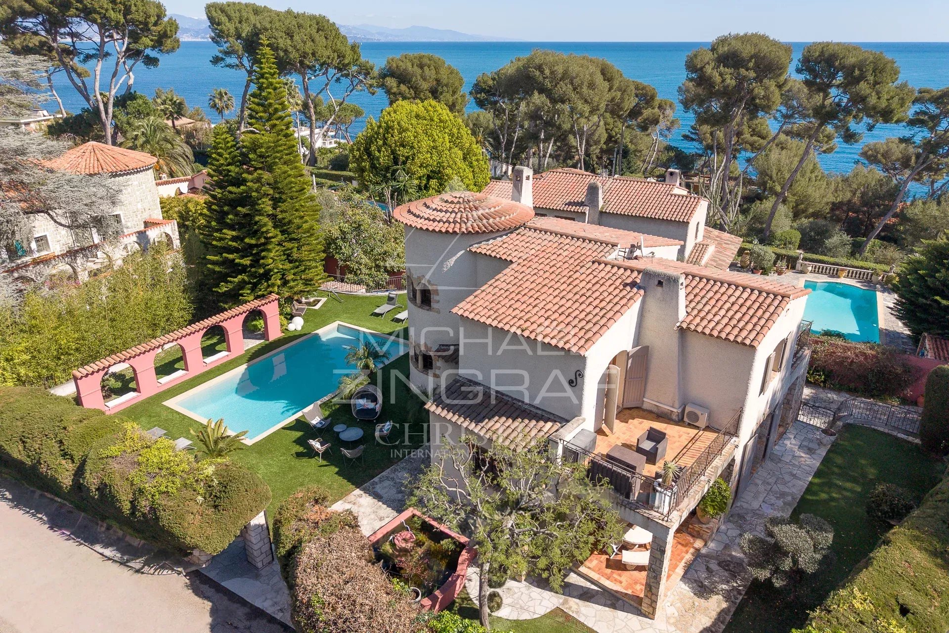 Cap d’Antibes – Villa mit Meerblick und ruhiger Lage