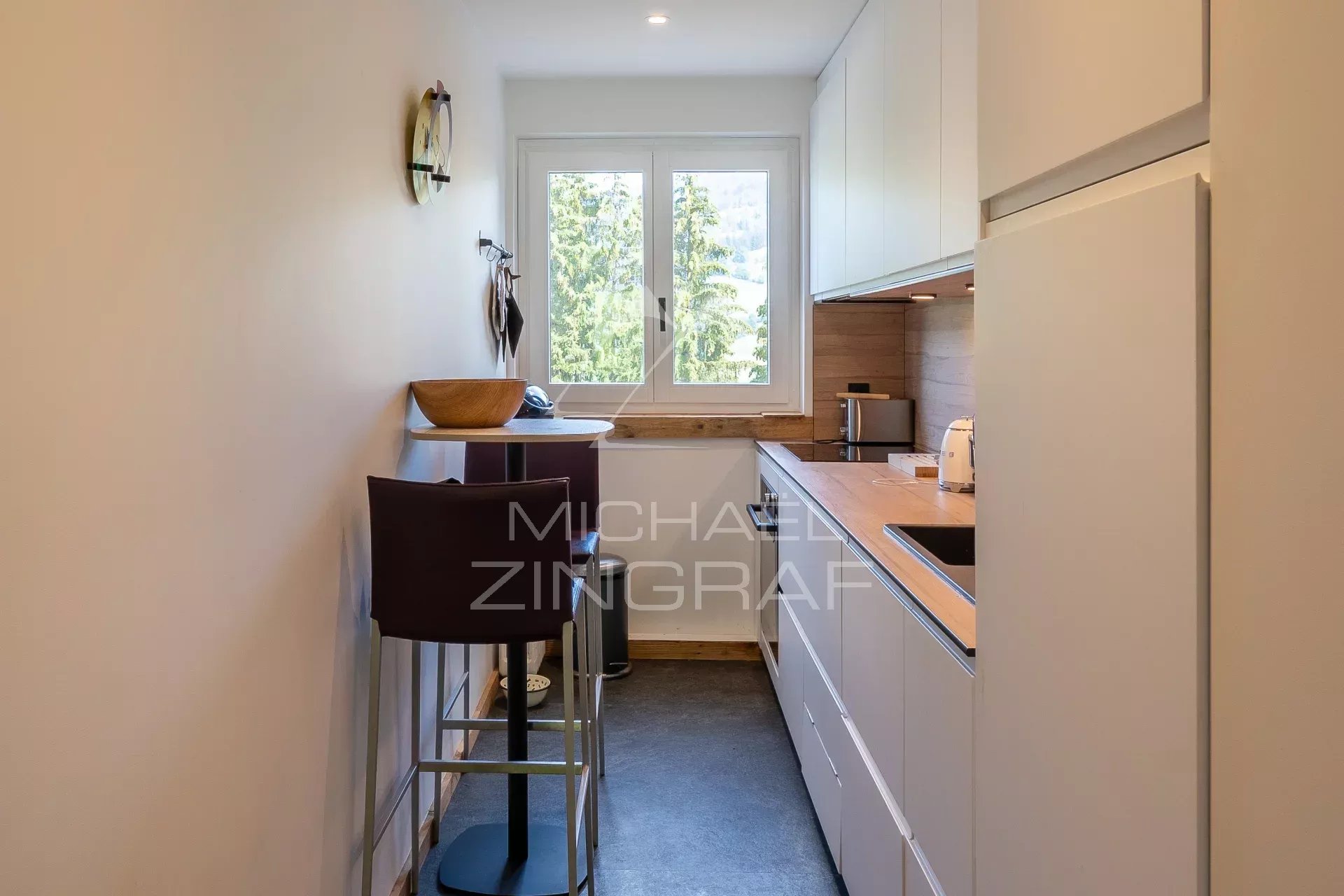 Appartement Rez-de-Jardin "coup de coeur" - 3 pièces - Cheminée - Rénové - Megève