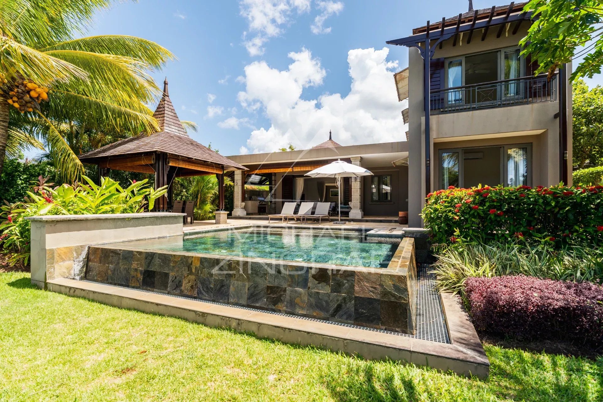 Bel-Ombre - Villa 4 chambres avec vue sur le golf - Valriche