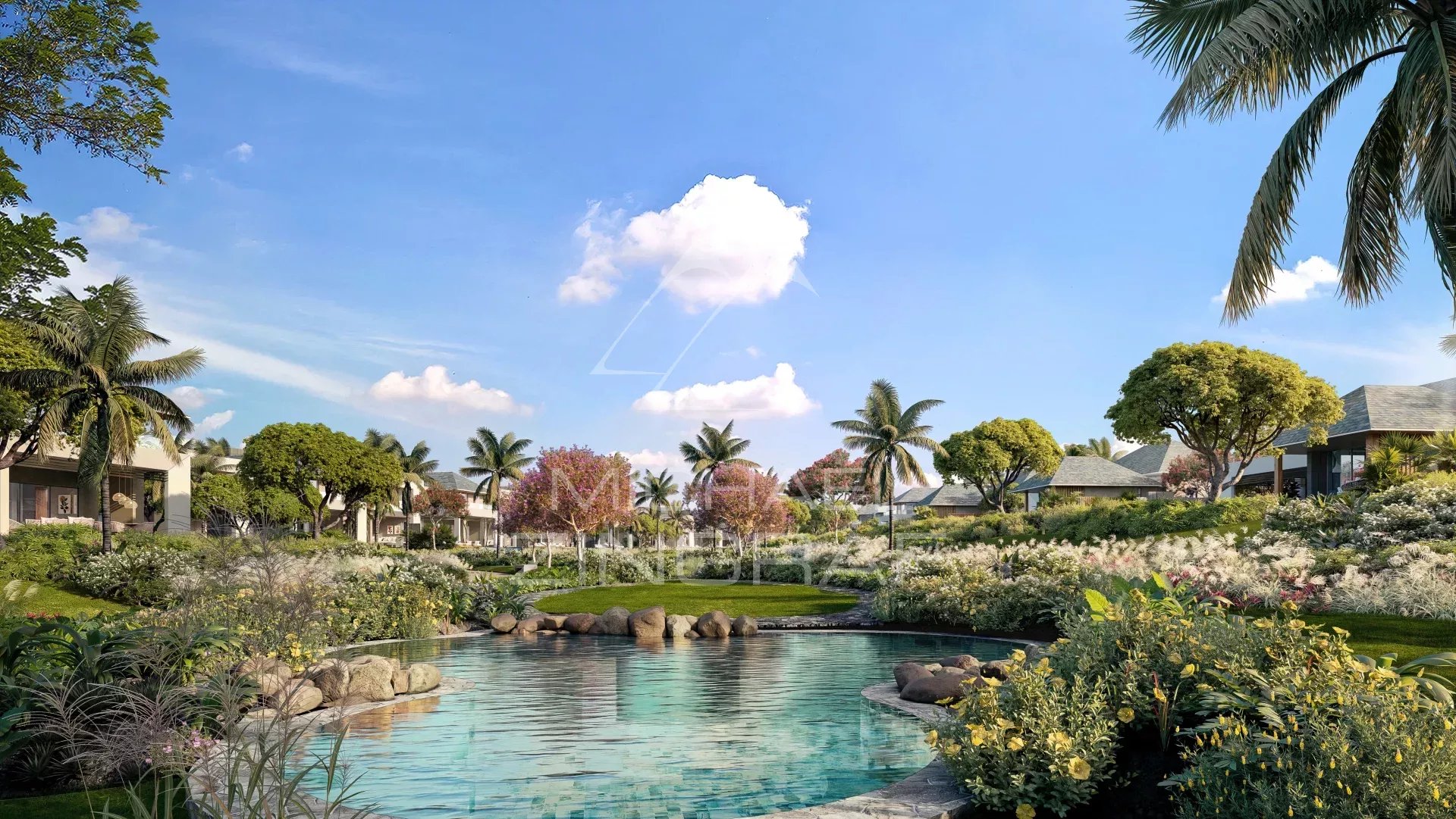 Villa Sur Golf Estate -4 chambres - Mont Choisy