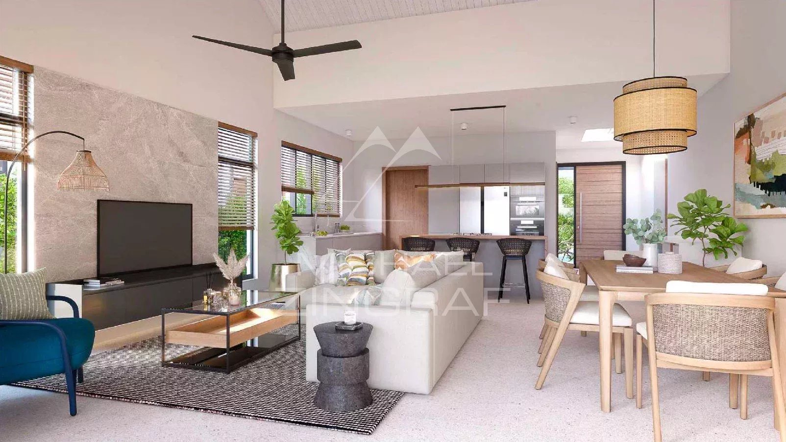 Außergewöhnliche Villa in einer Wohnresidenz in Grand Baie