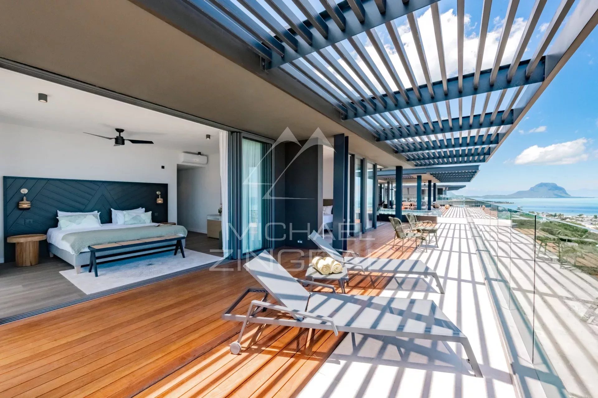 Penthouse mit 4 Schlafzimmern und Meerblick – Black River