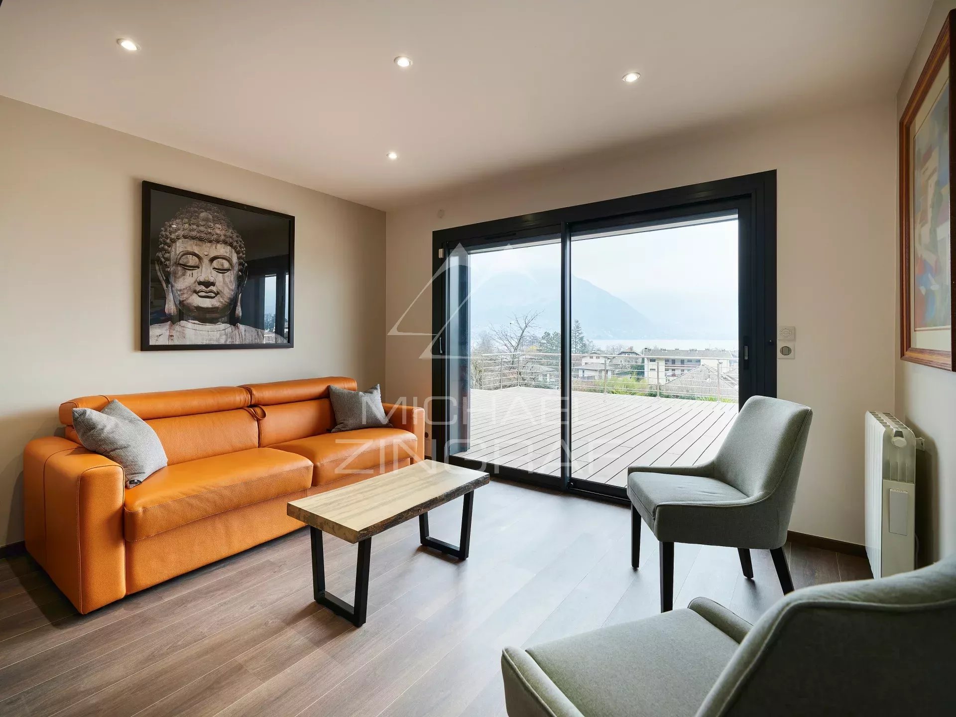 Lac d' Annecy - Vue panoramique