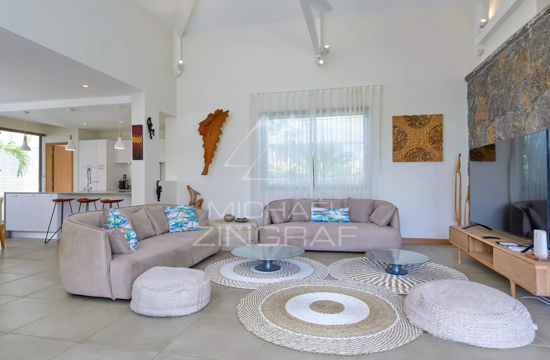 Villa de 4 chambres dans résidence sécurisée à Grand Baie