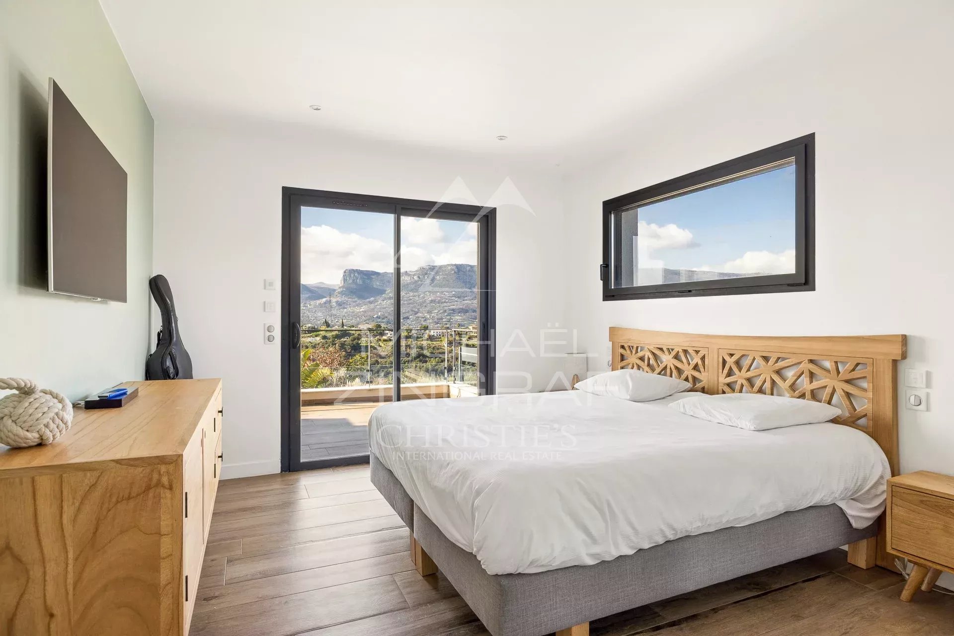 Nice - Crémat -  Villa contemporaine avec vue panoramique